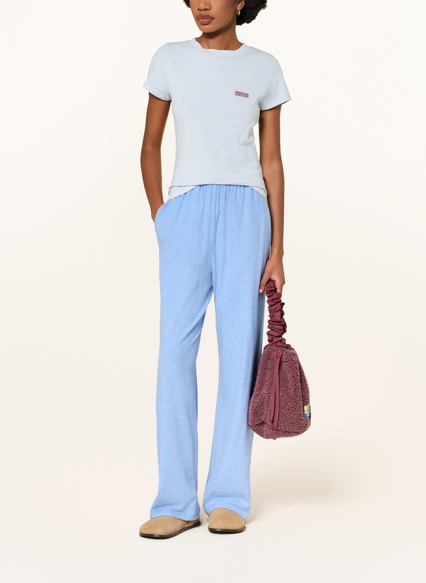 American Vintage Tepláky: MODRÁ