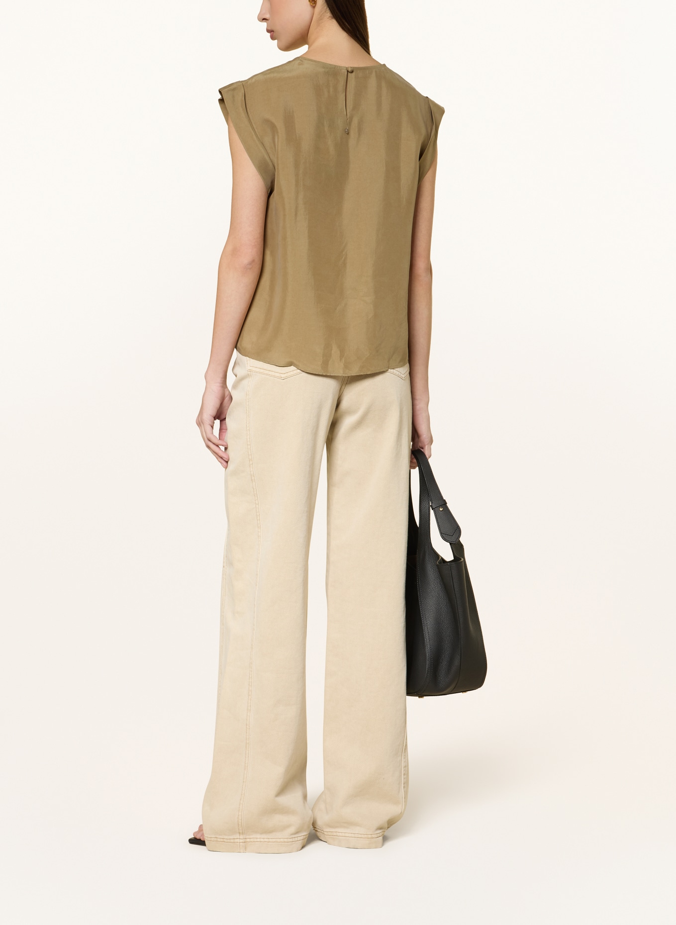 BOSS Blusenshirt IRNETTE: OLIV