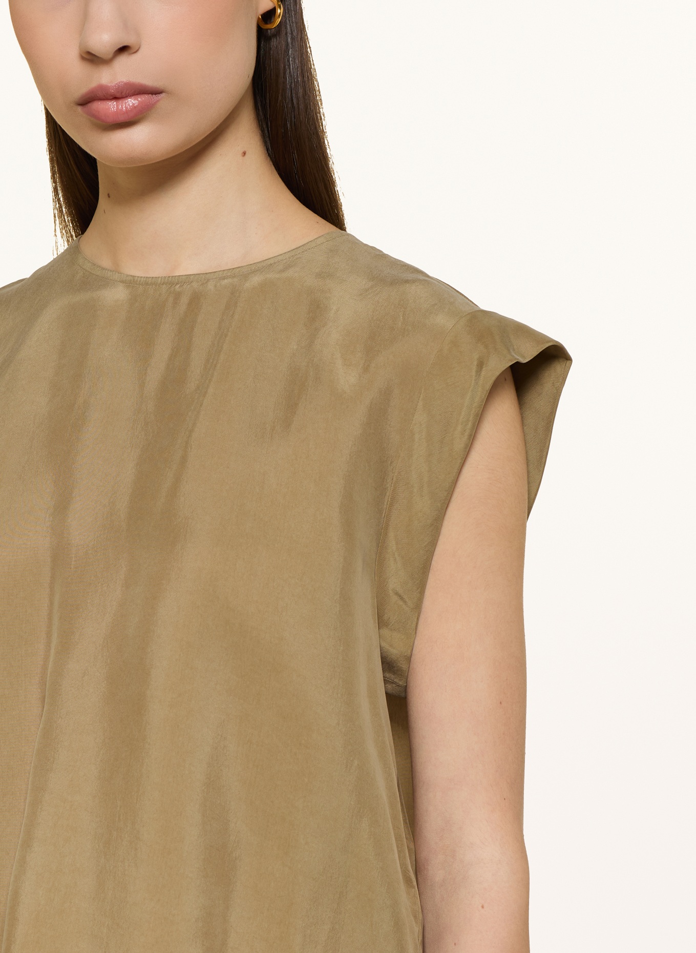 BOSS Blusenshirt IRNETTE: OLIV