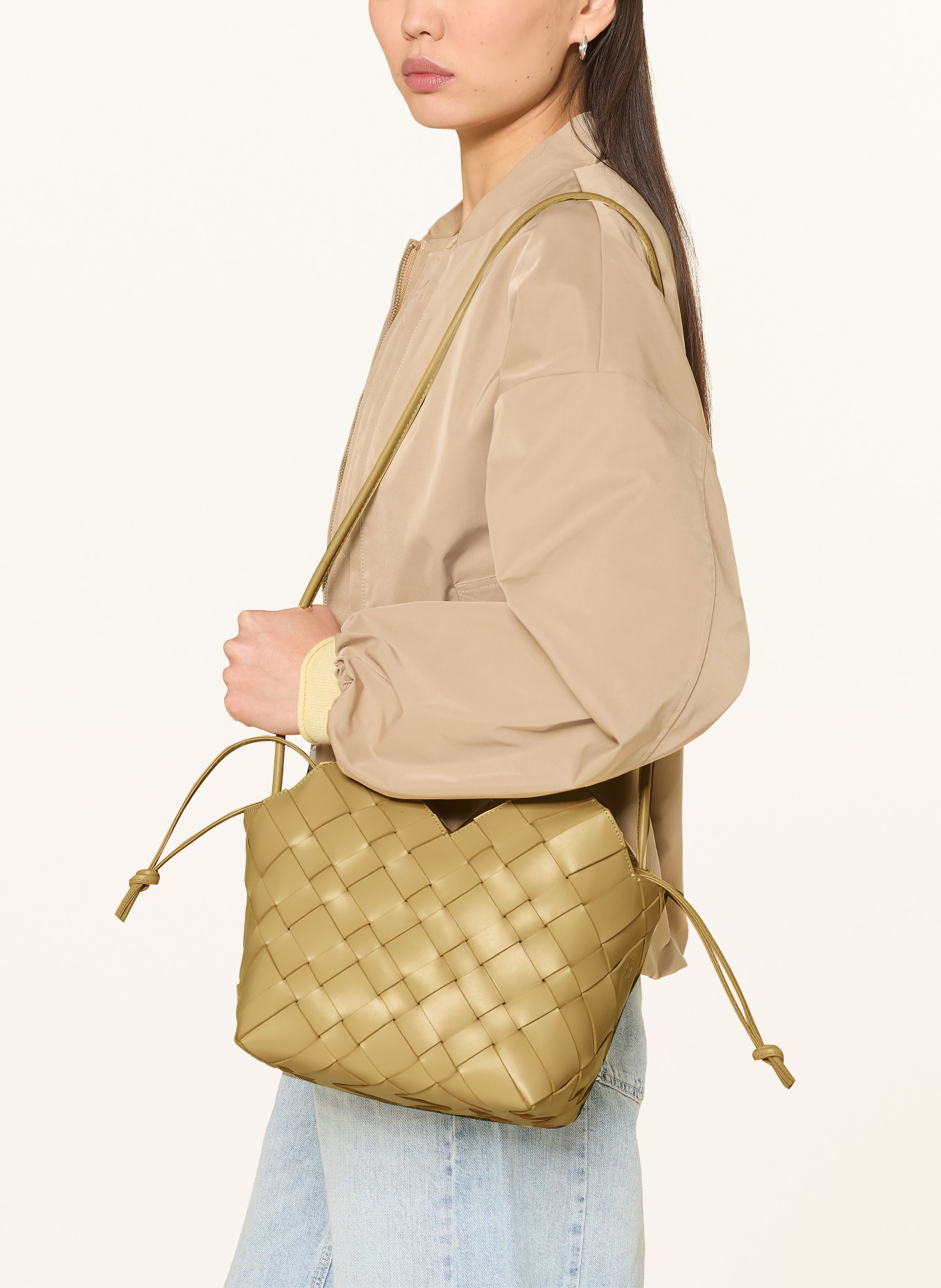 CALA JADE Handtas MISU MEDIUM: DONKERGEEL