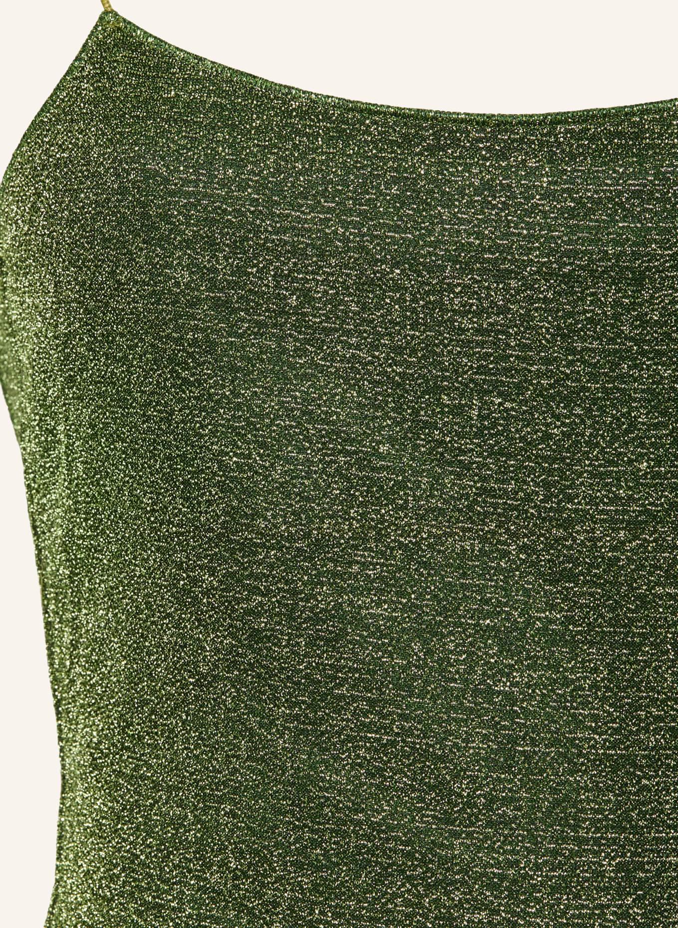 Oséree Badpak LUMIERE MAILLOT met glittergaren: GROEN / GOUD