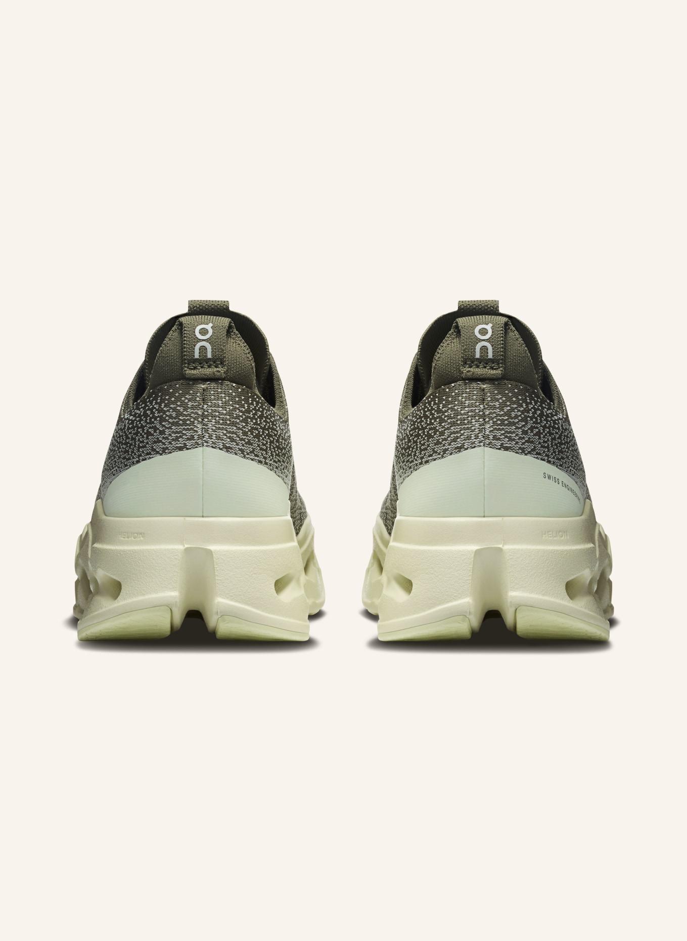 On Hardloopschoenen CLOUDSURFER MAX: OLIJF / LICHTGEEL