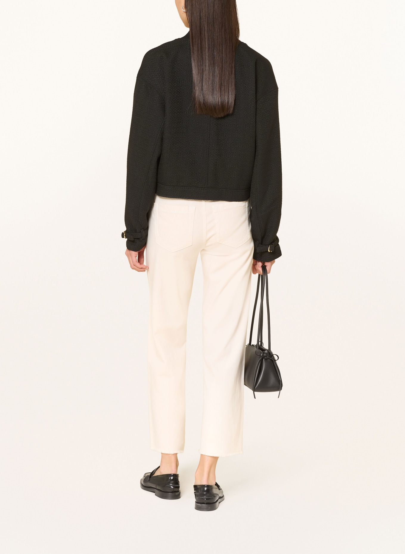 SEDUCTIVE Cropped Jeans MERON: 325 crema