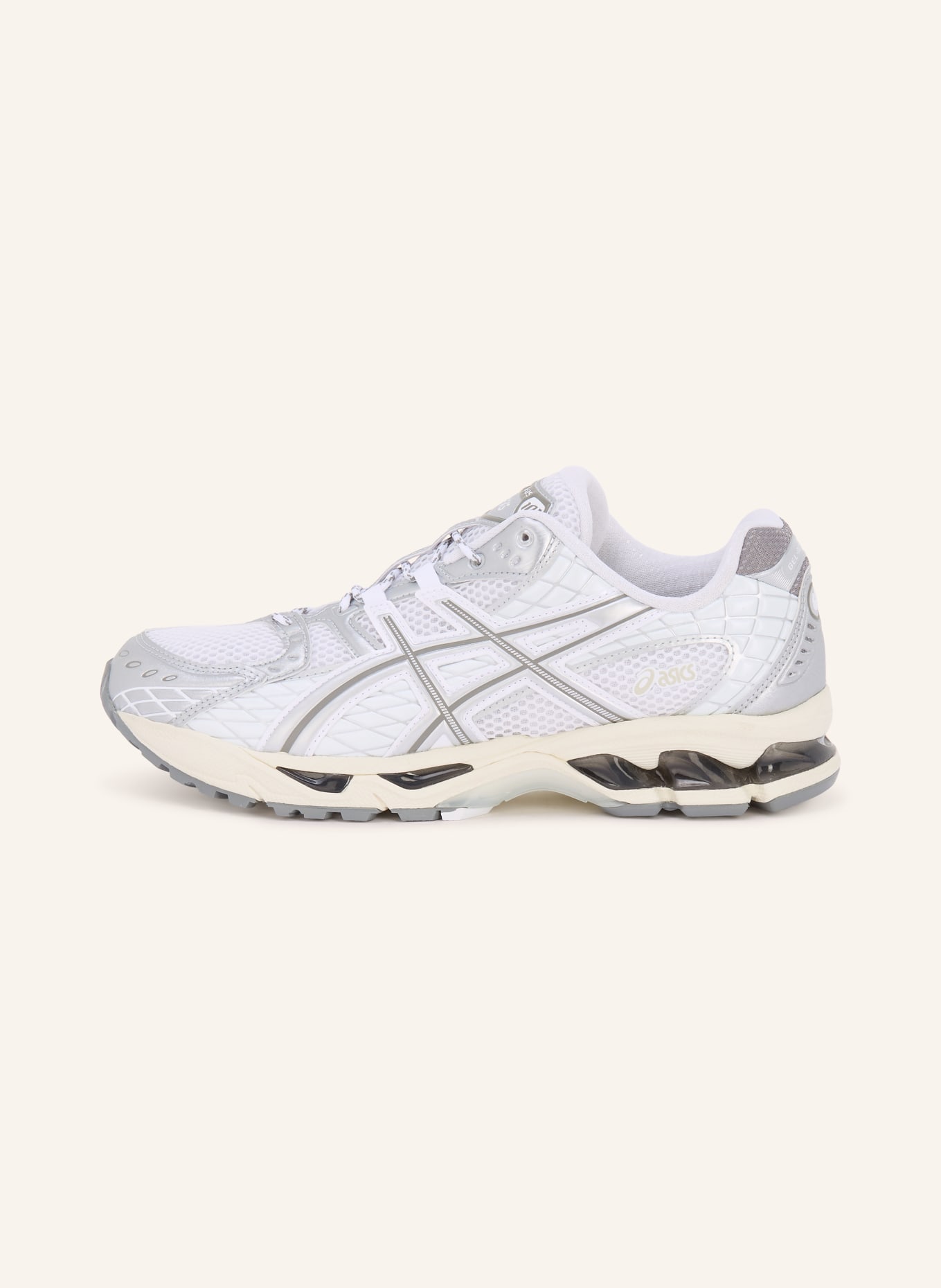 ASICS Sneaker GEL-NIMBUS 10.1: WEISS / SILBER