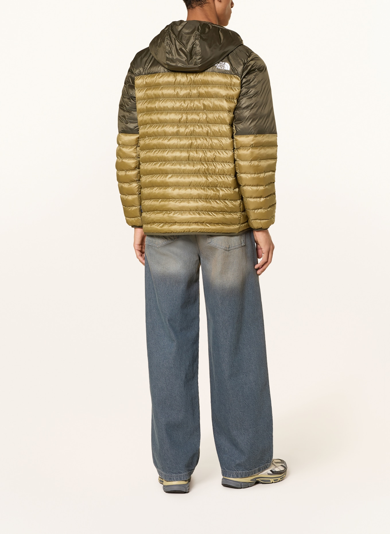 THE NORTH FACE TERRA PEAK HOODIE quilted jacket: KHAKI / BEIGE