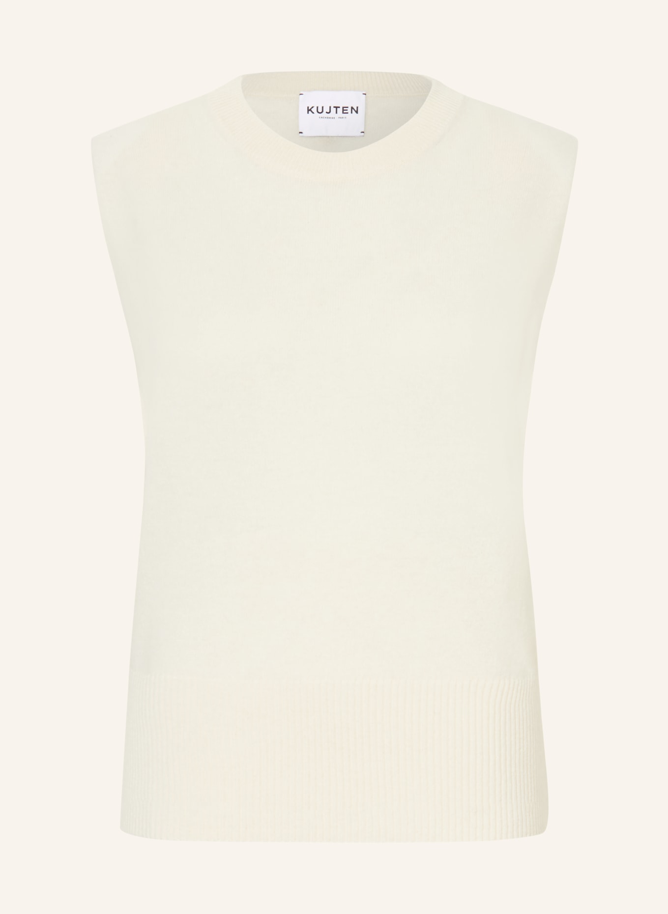 KUJTEN Cashmere-Pullover LIORA: HELLGELB