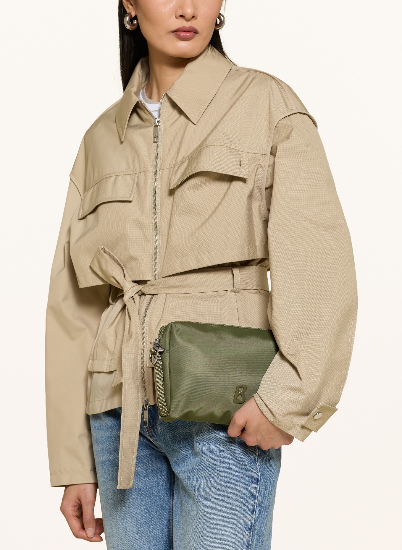 BOGNER Schoudertas PUKIE: KAKI