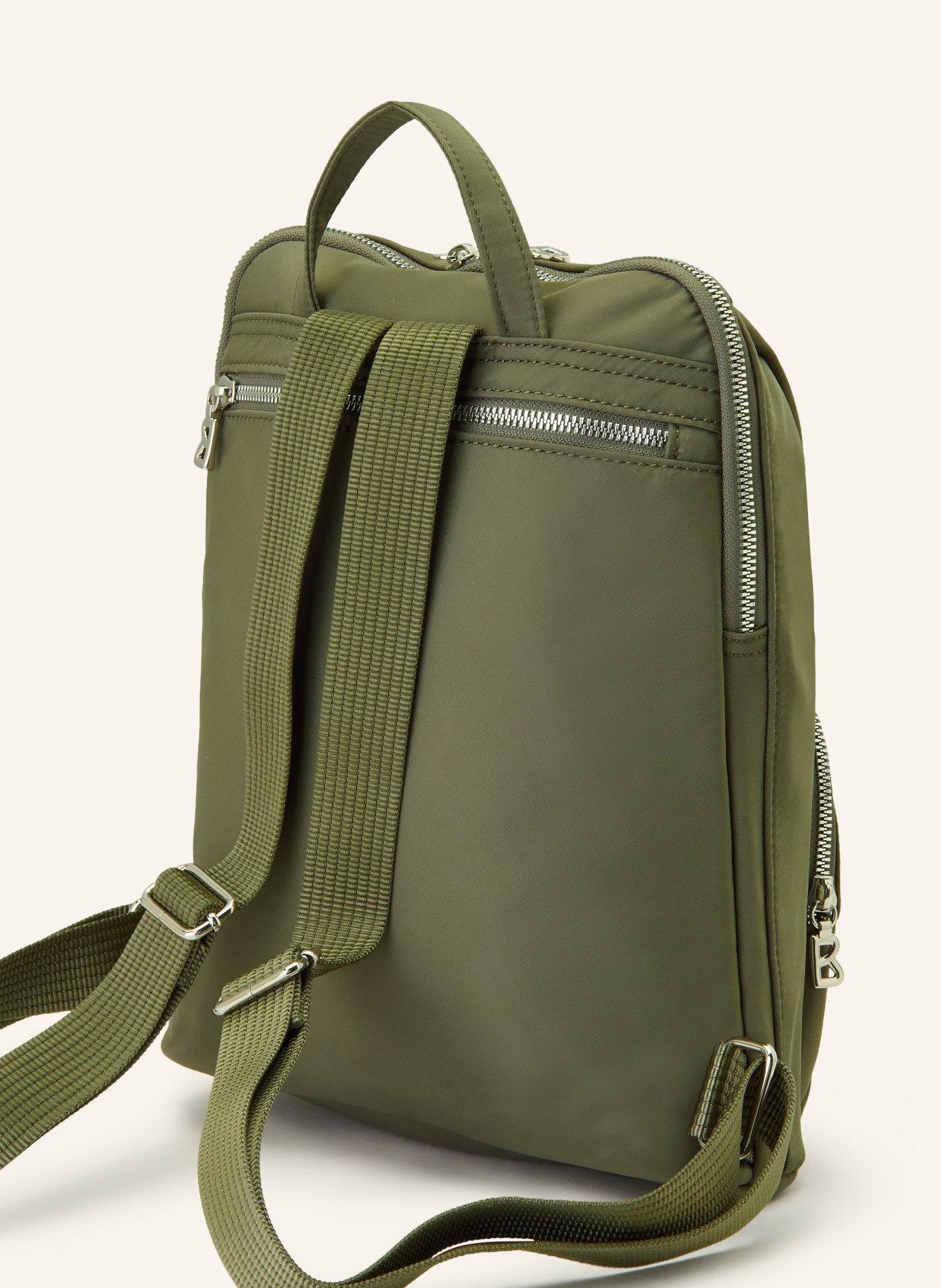 BOGNER Rucksack VERBIER PLAY 1.0: KHAKI / SILBER