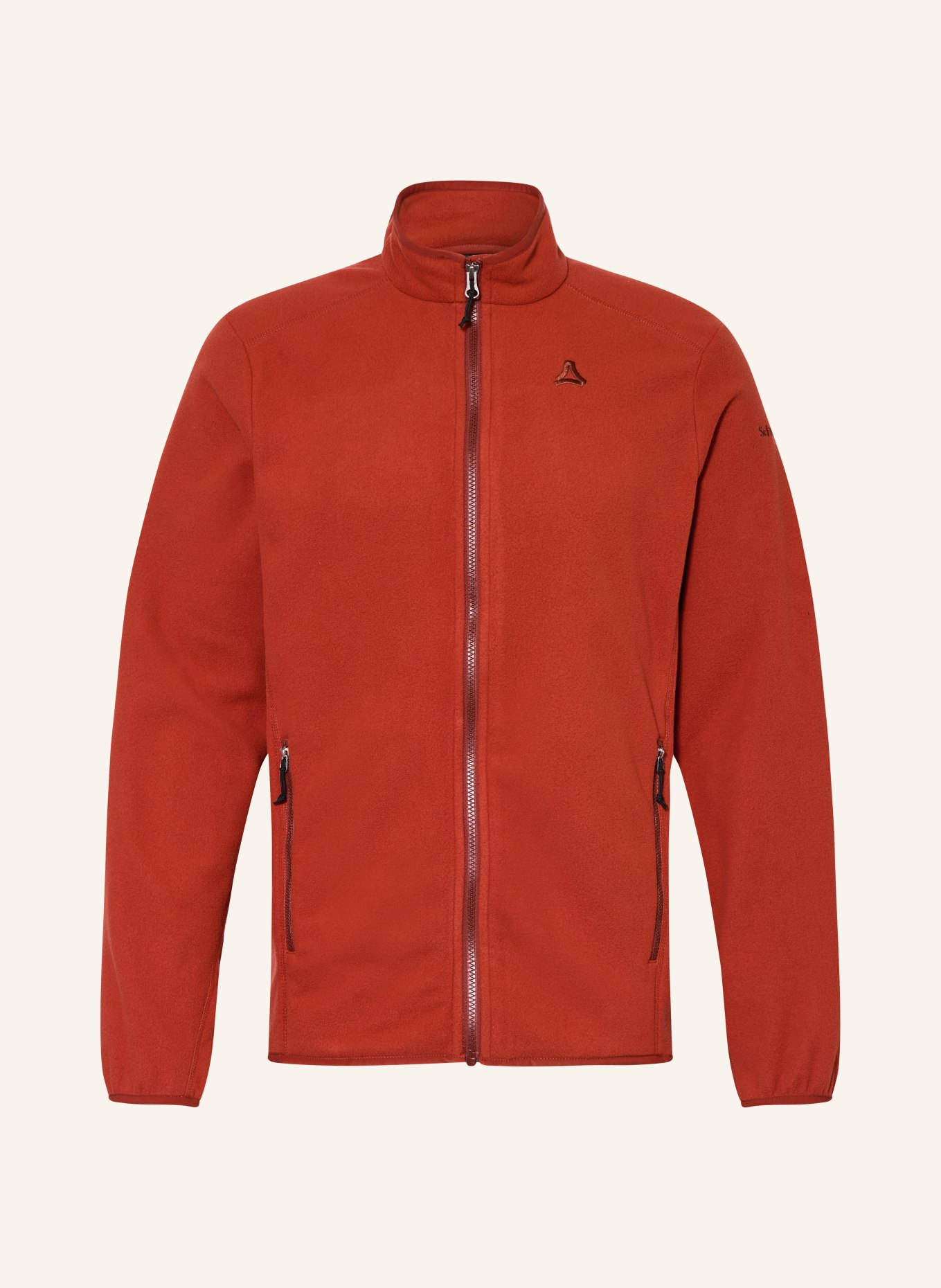 Schöffel Fleecejack ASH: DONKERROOD