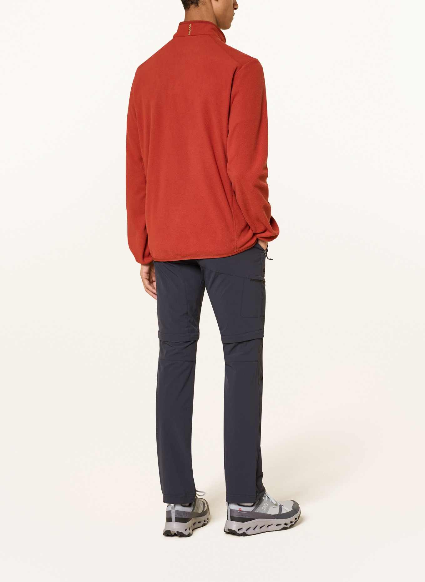 Schöffel Fleecejack ASH: DONKERROOD