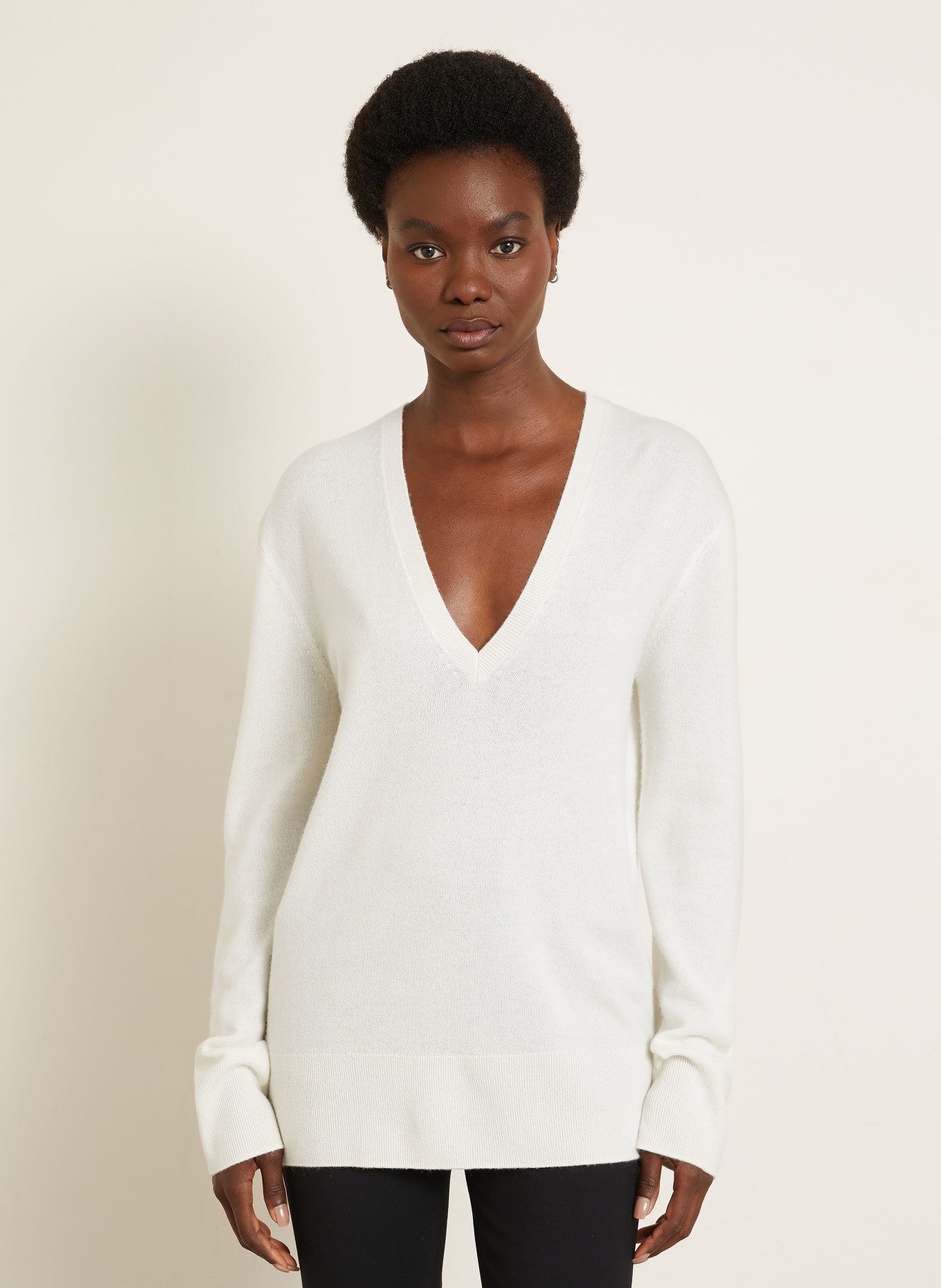 TOTEME Kasjmier trui: ECRU