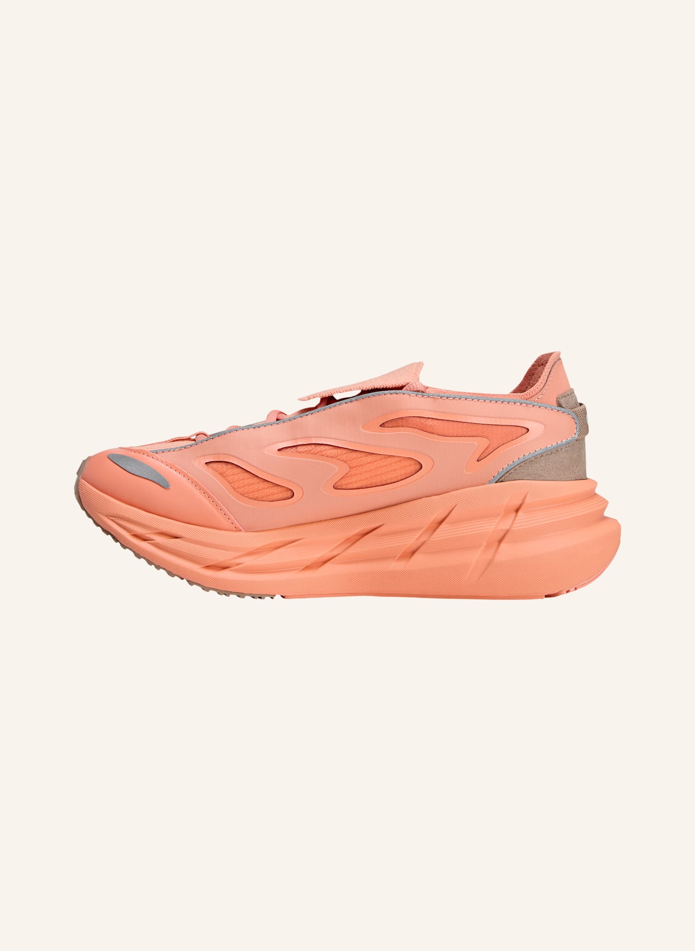 adidas by Stella McCartney Chaussures de course ASMC ADISTAR: ORANGE / GRIS