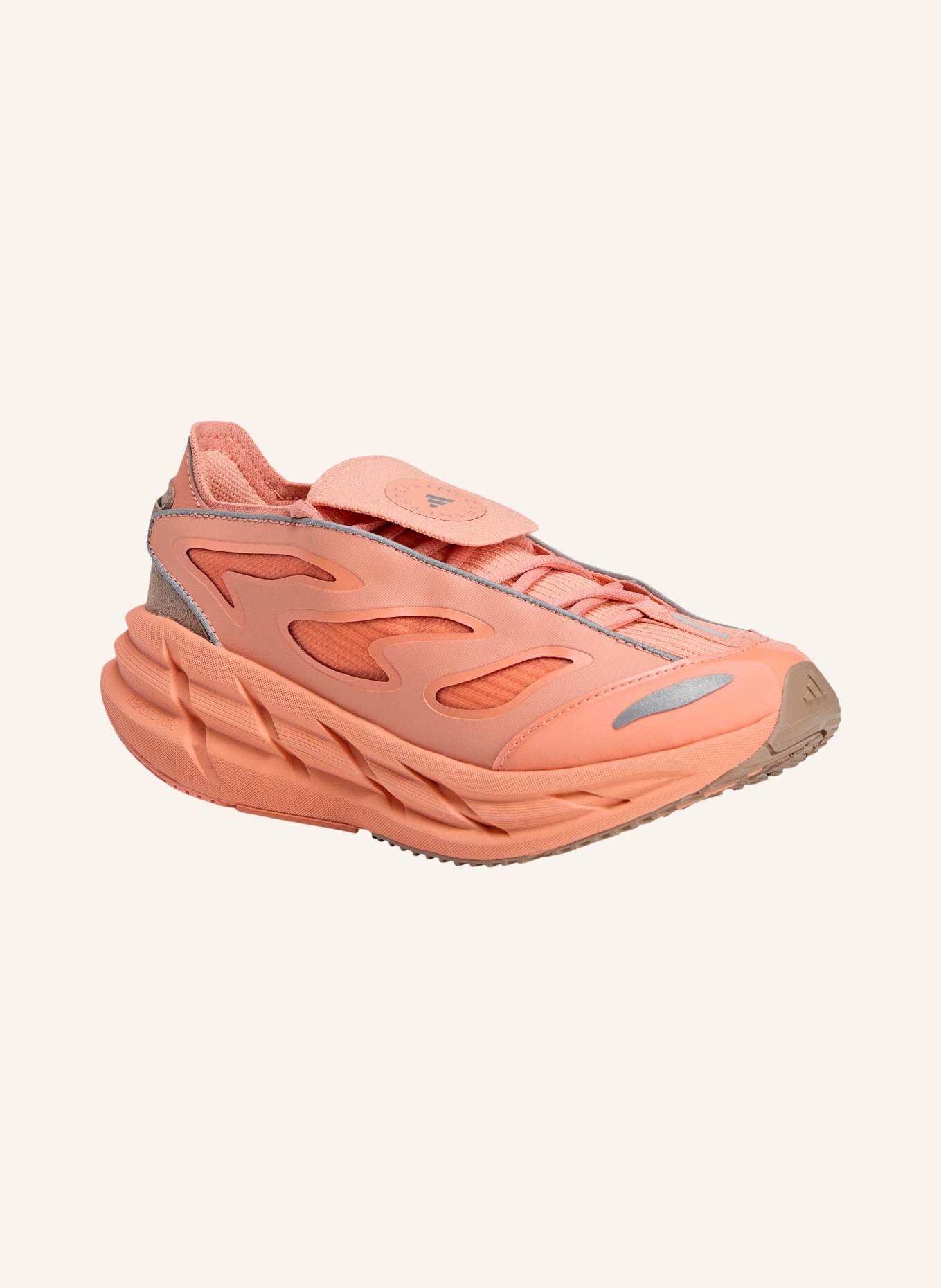 adidas by Stella McCartney Chaussures de course ASMC ADISTAR: ORANGE / GRIS