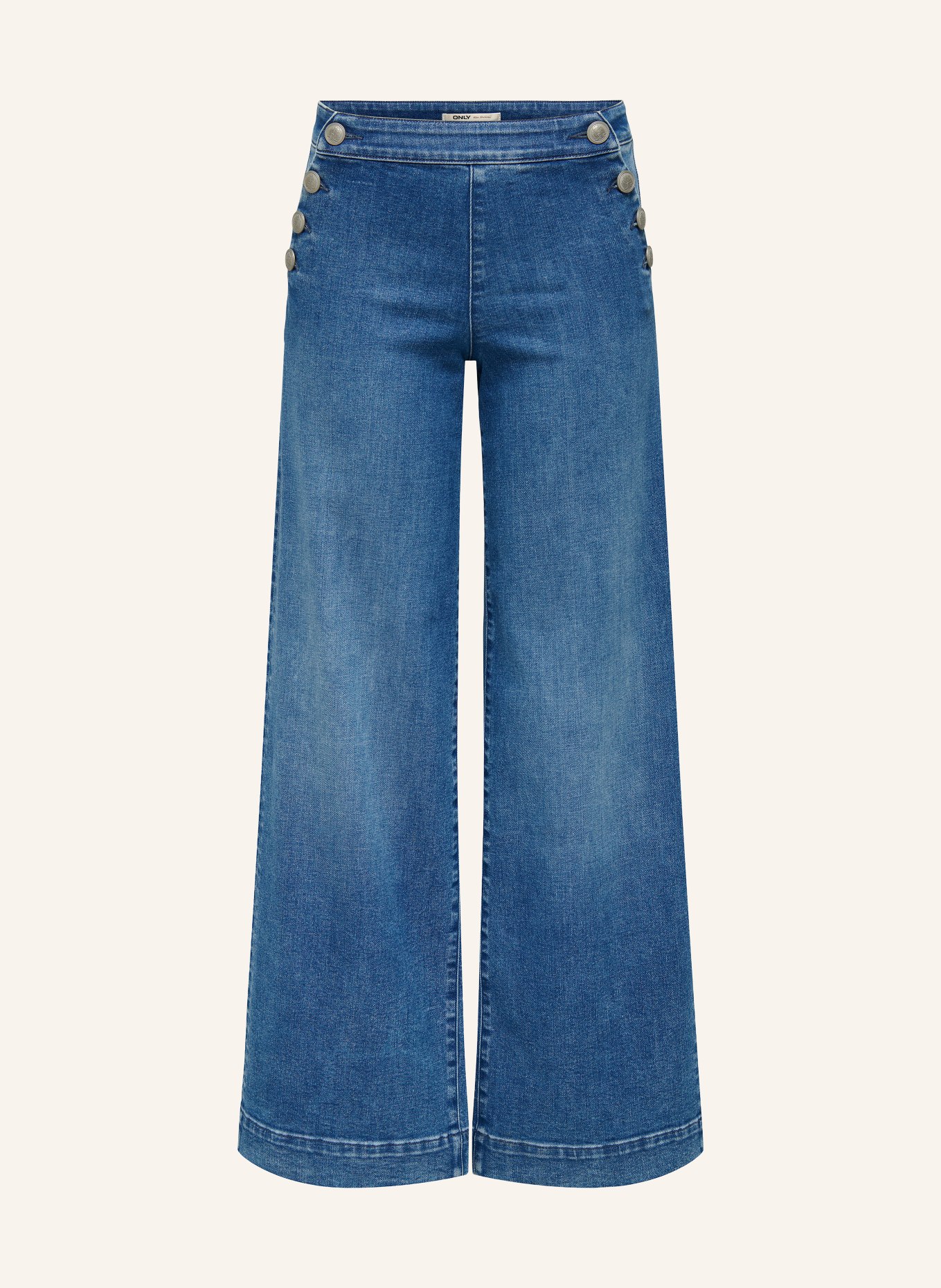 ONLY Wide-leg jeans: MEDIUM BLUE DENIM