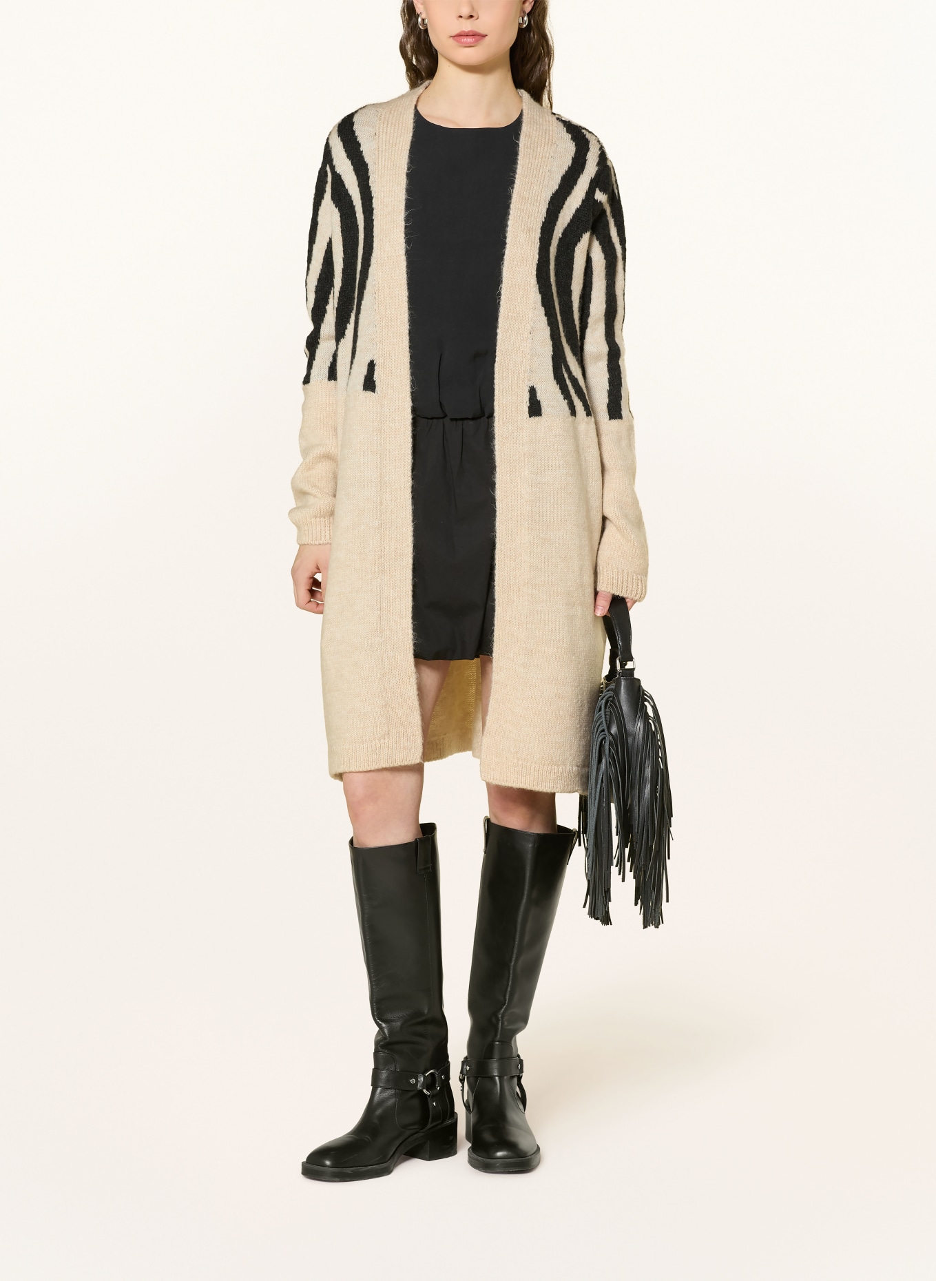 ONLY knitted cover: LIGHT GRAY / BLACK