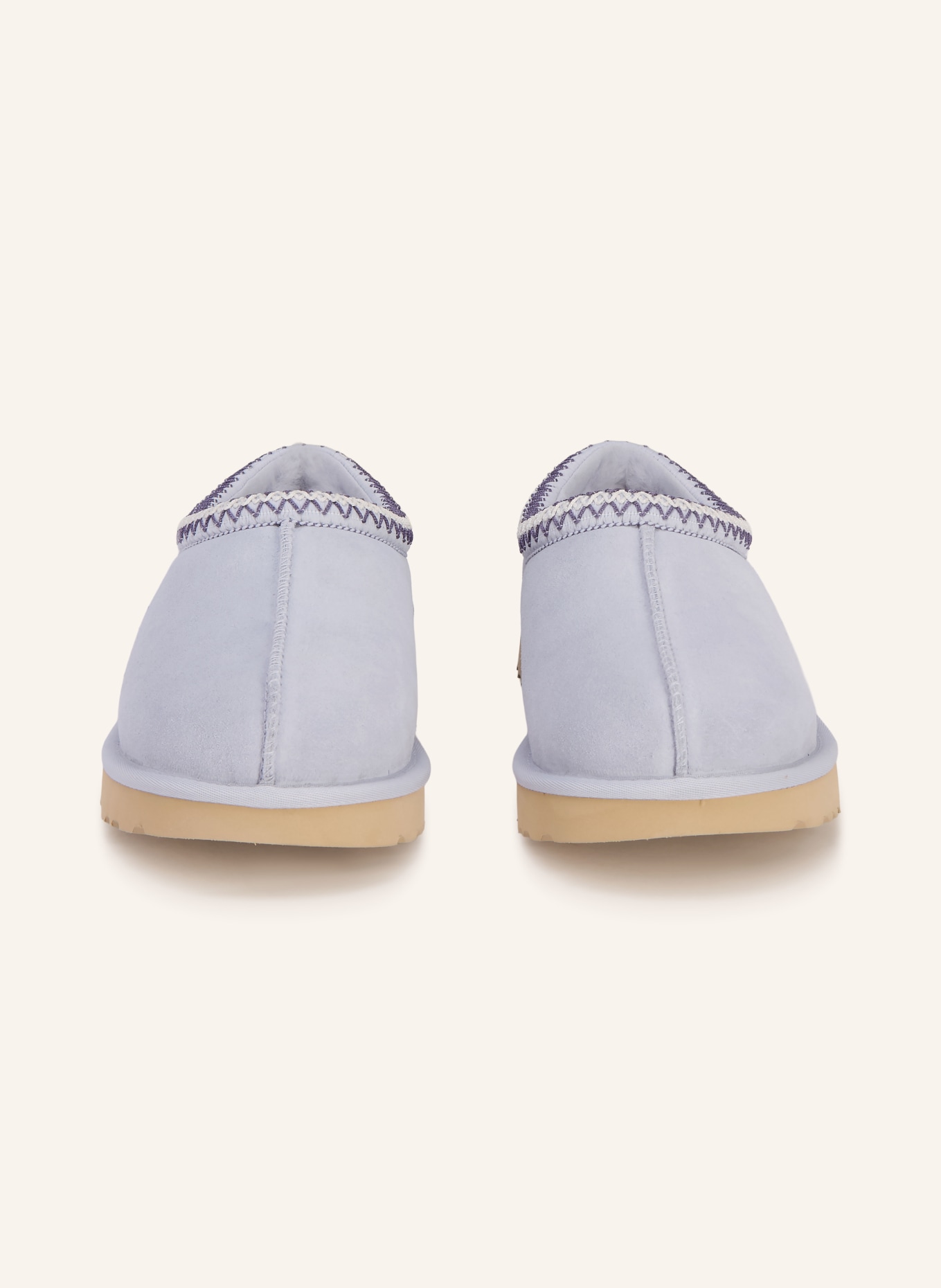 UGG Pantoletten TASMAN II: BLAUGRAU / DUNKELBLAU / WEISS