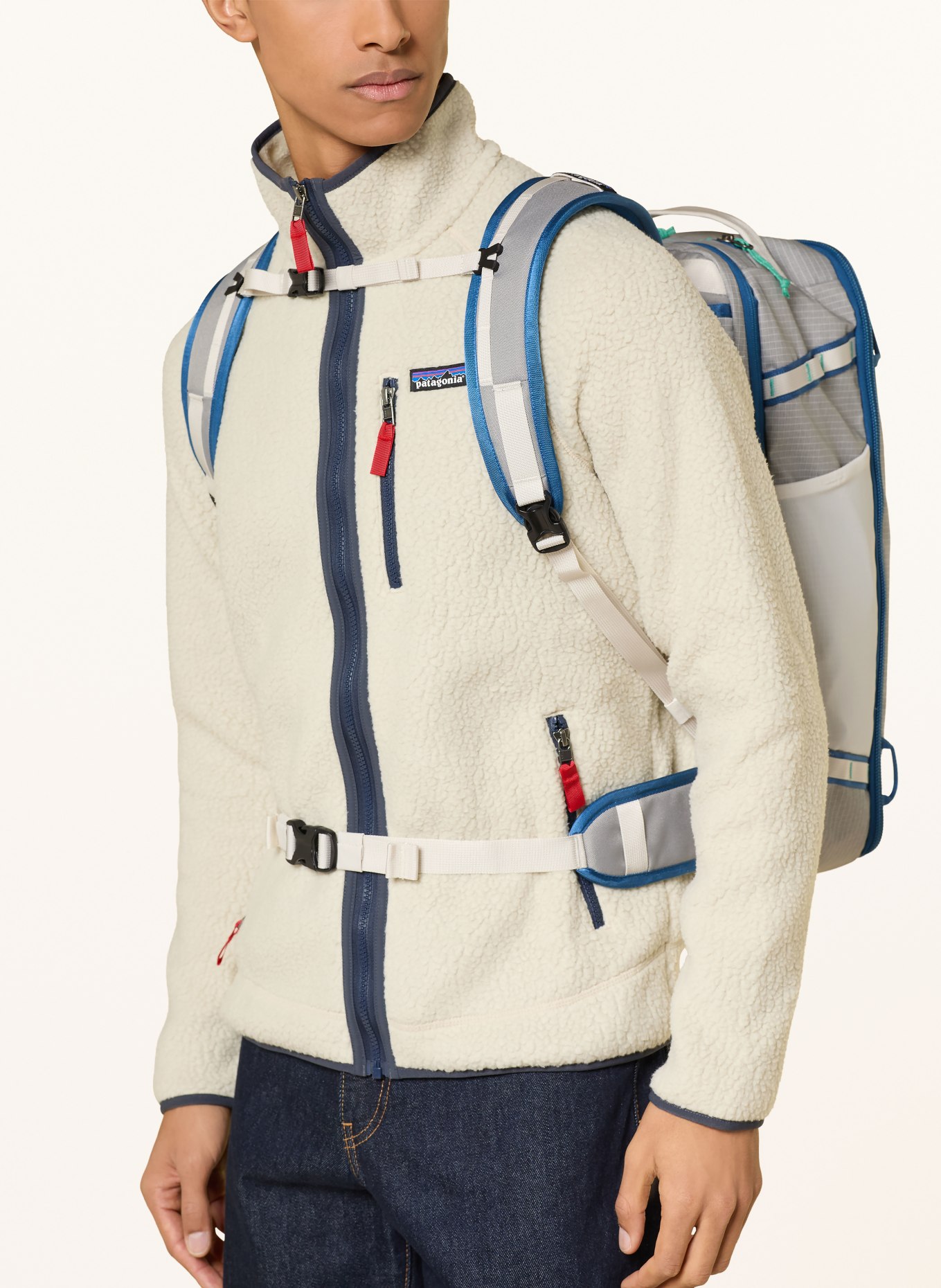 patagonia Rugzak BLACKHOLE MINI: BLAUWGRIJS / BLAUW