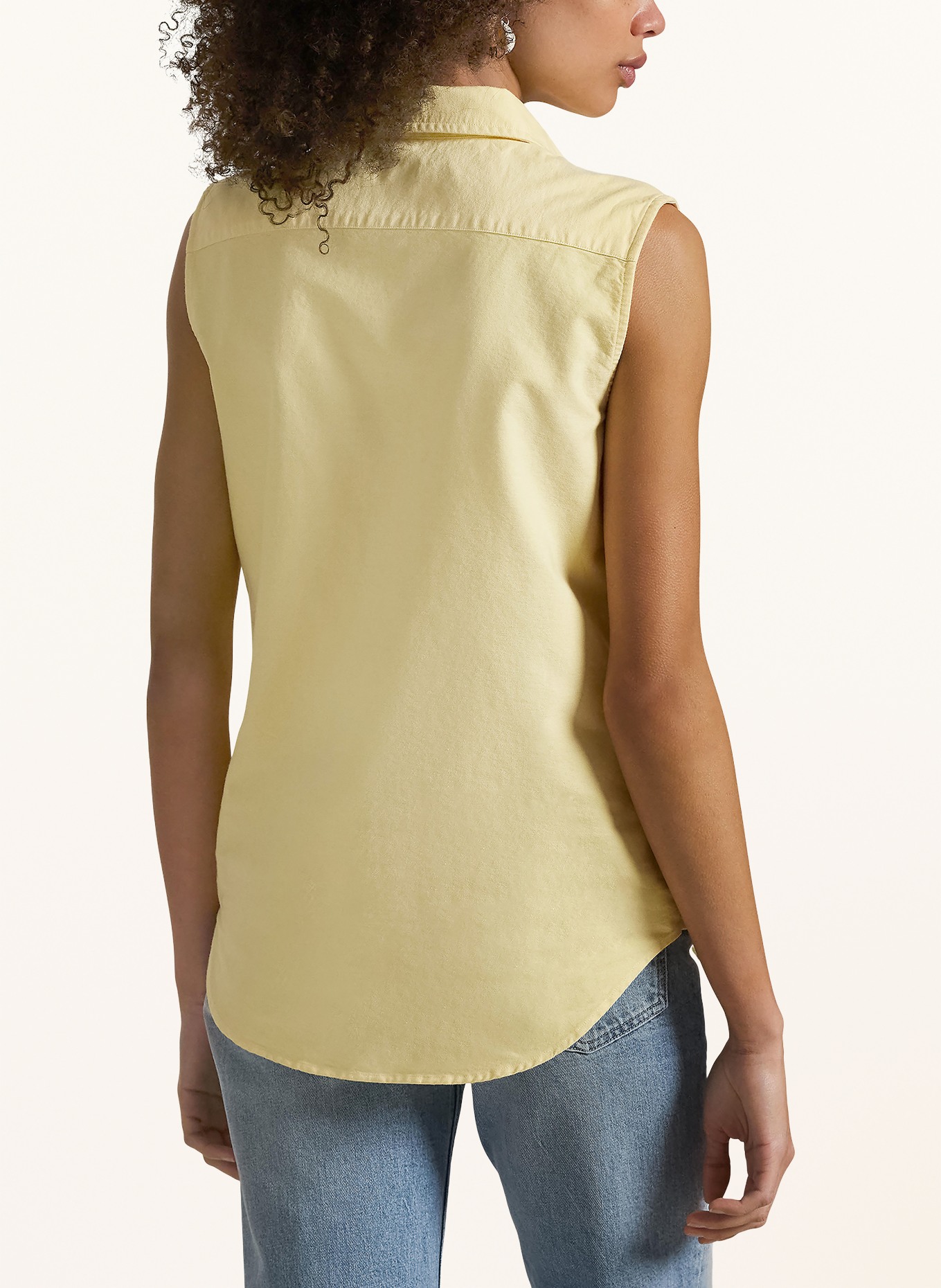 POLO RALPH LAUREN Bluzka bez rękawów: ŻÓŁTY