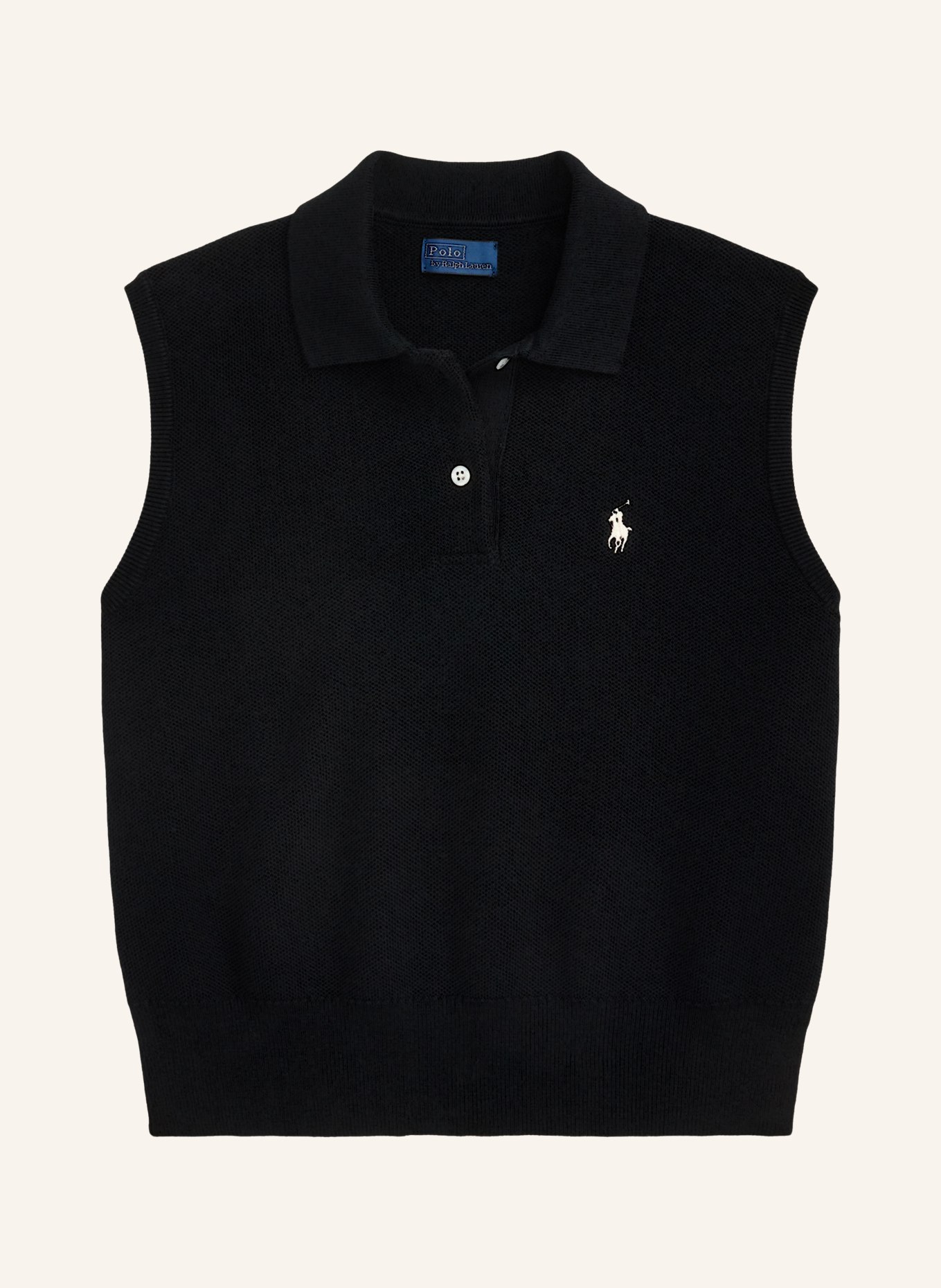 POLO RALPH LAUREN Pullunder: SCHWARZ