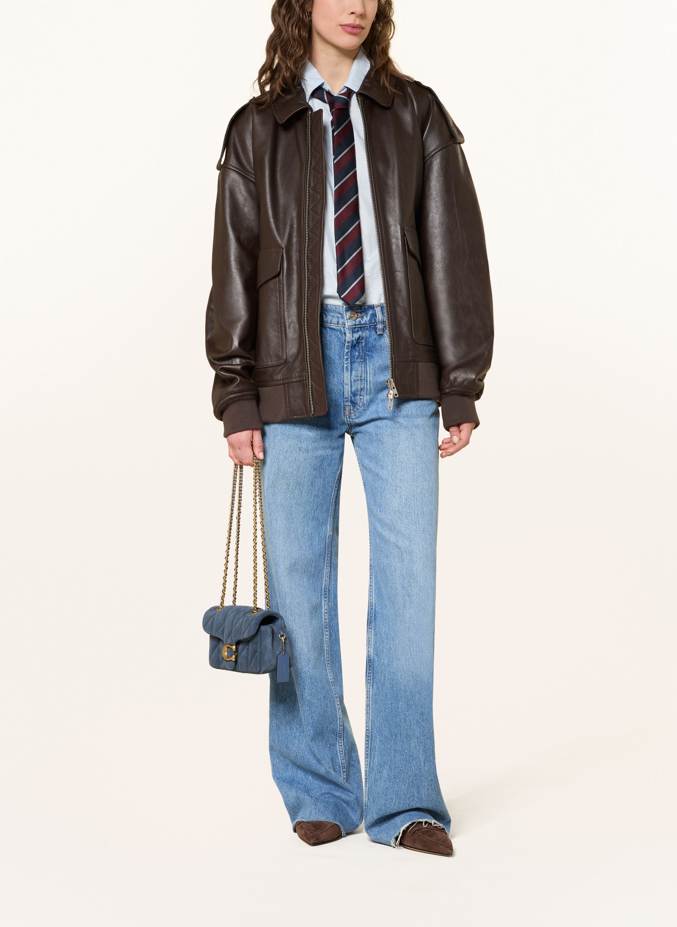 COACH Umhängetasche TABBY 20: DUNKELBLAU