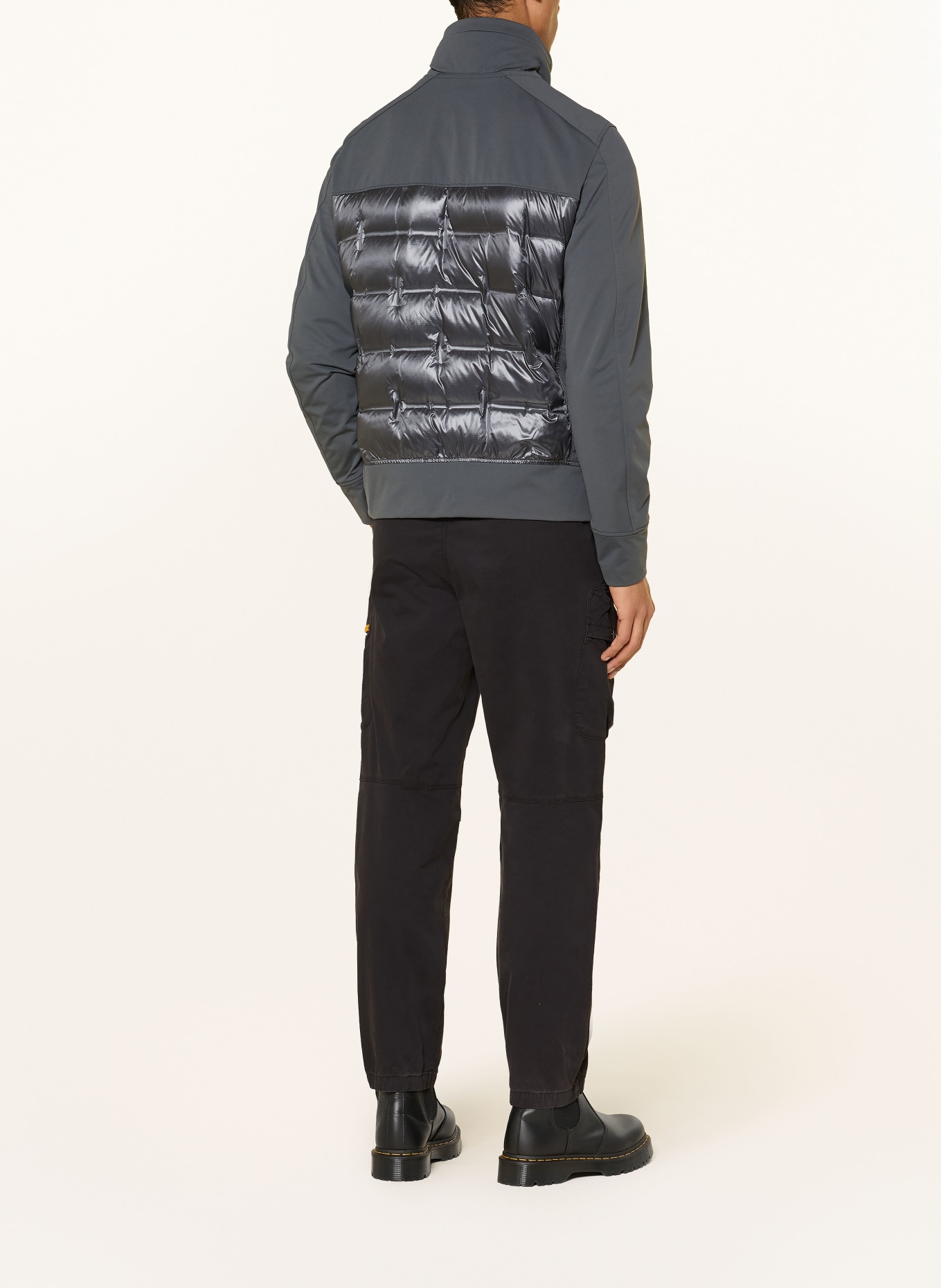 PARAJUMPERS Down jacket MATTY in mixed materials: DARK GRAY