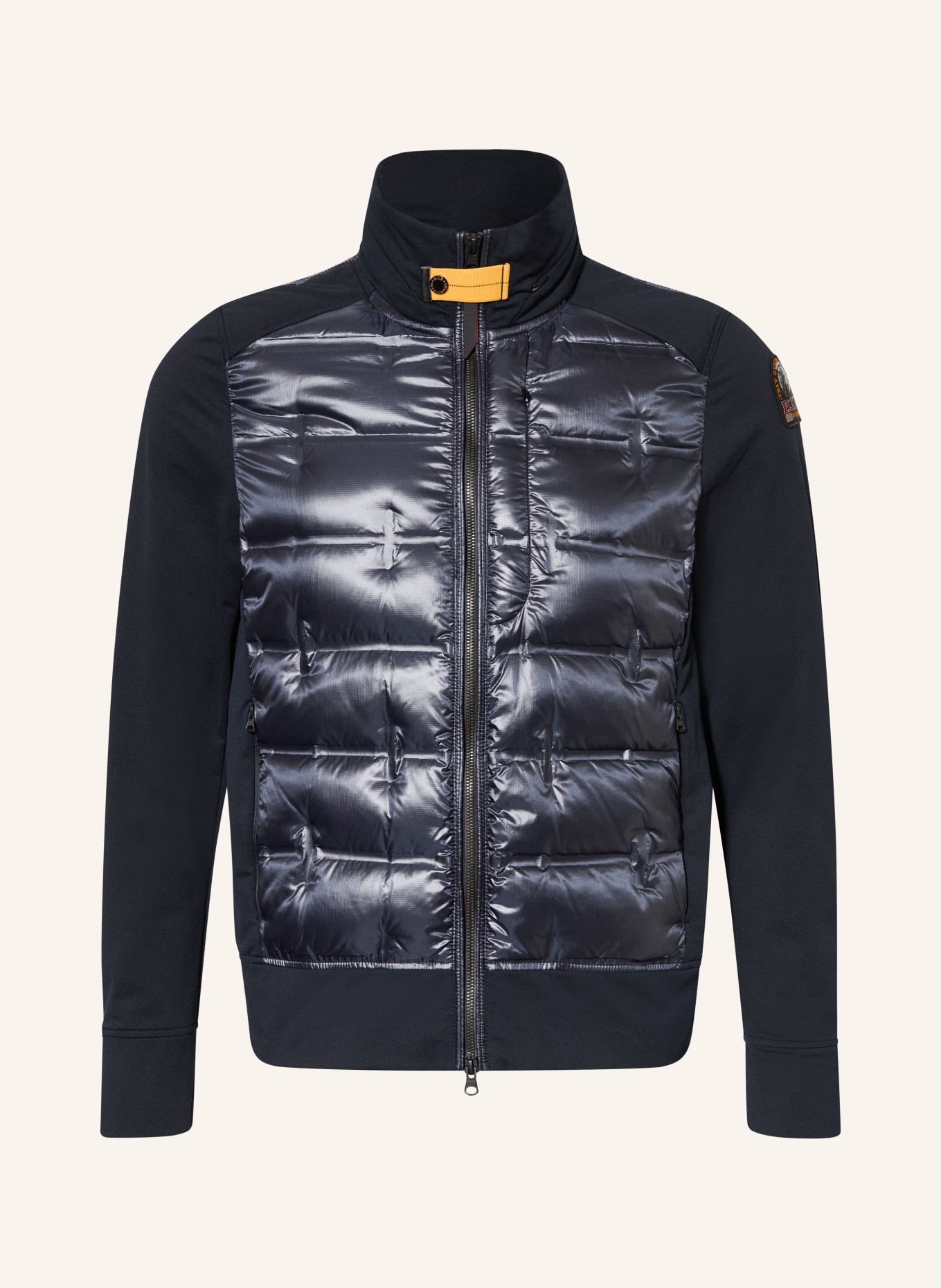 PARAJUMPERS Donsjack MATTY in materiaalmix: ZWART