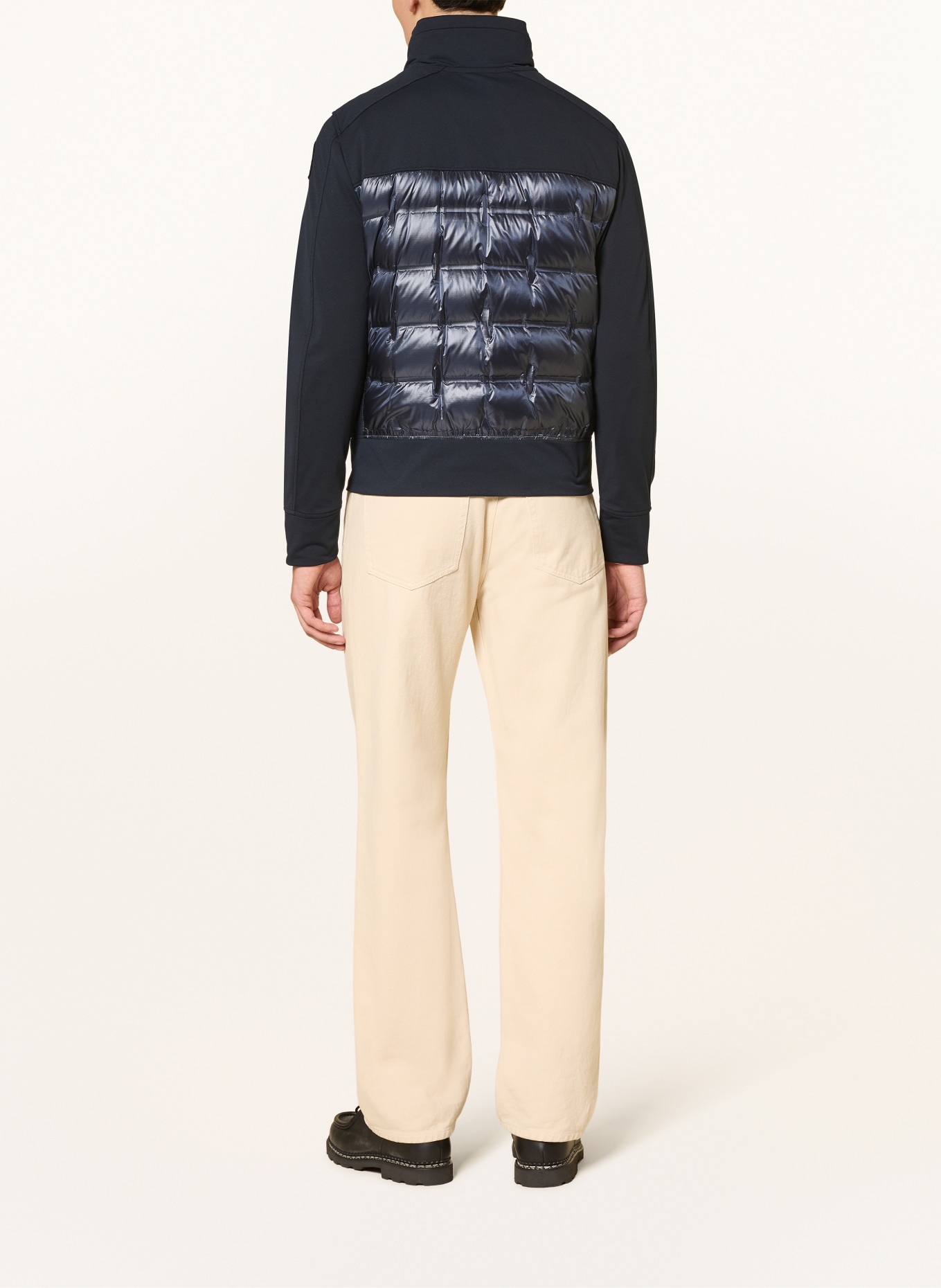 PARAJUMPERS Donsjack MATTY in materiaalmix: ZWART