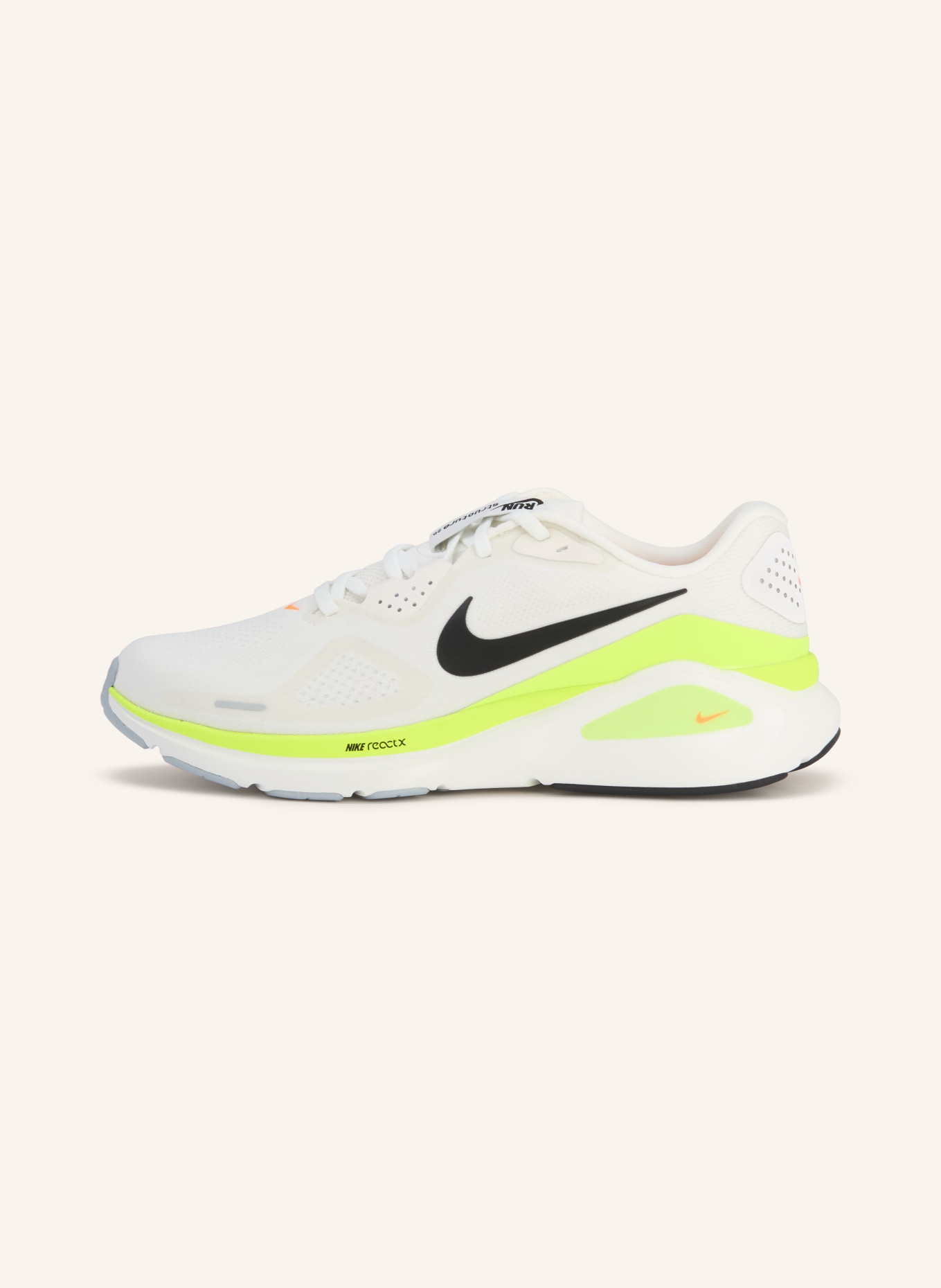 Nike Laufschuhe STRUCTURE 26: WEISS / NEONGELB