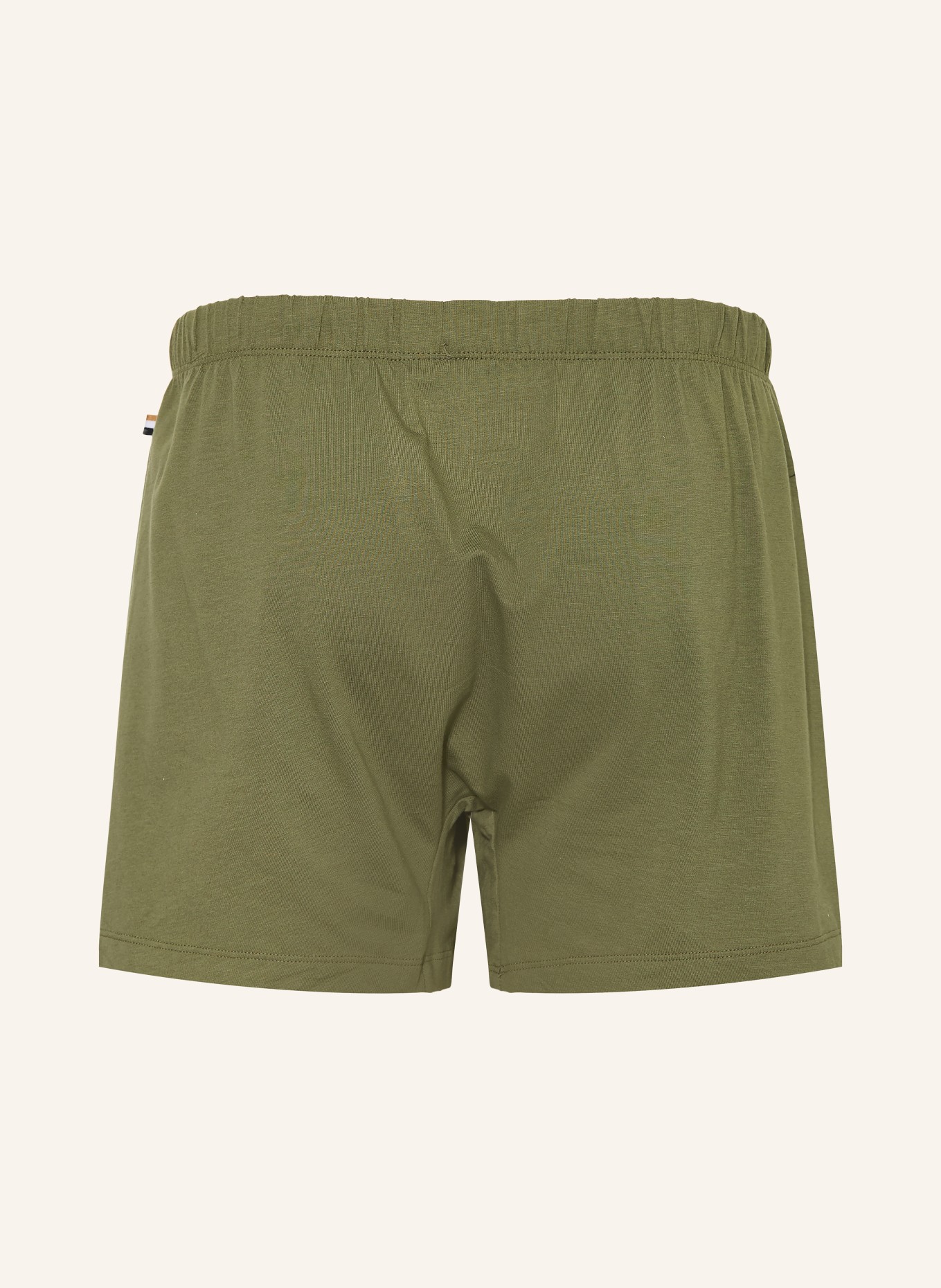 BOSS 2er-Pack Boxershorts: OLIV / DUNKELBLAU