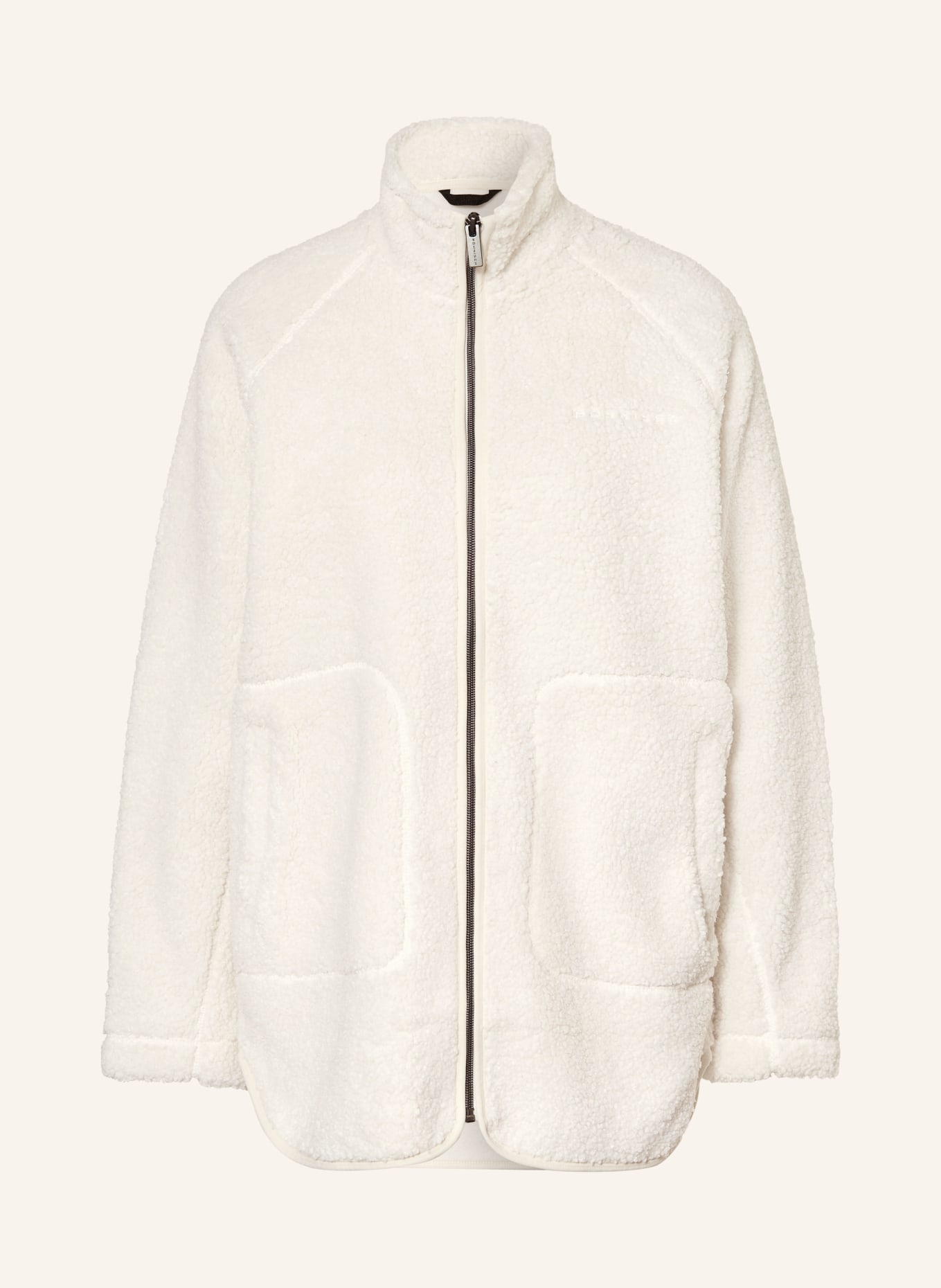 RÖHNISCH CLOUD PILE fleece jacket: WHITE