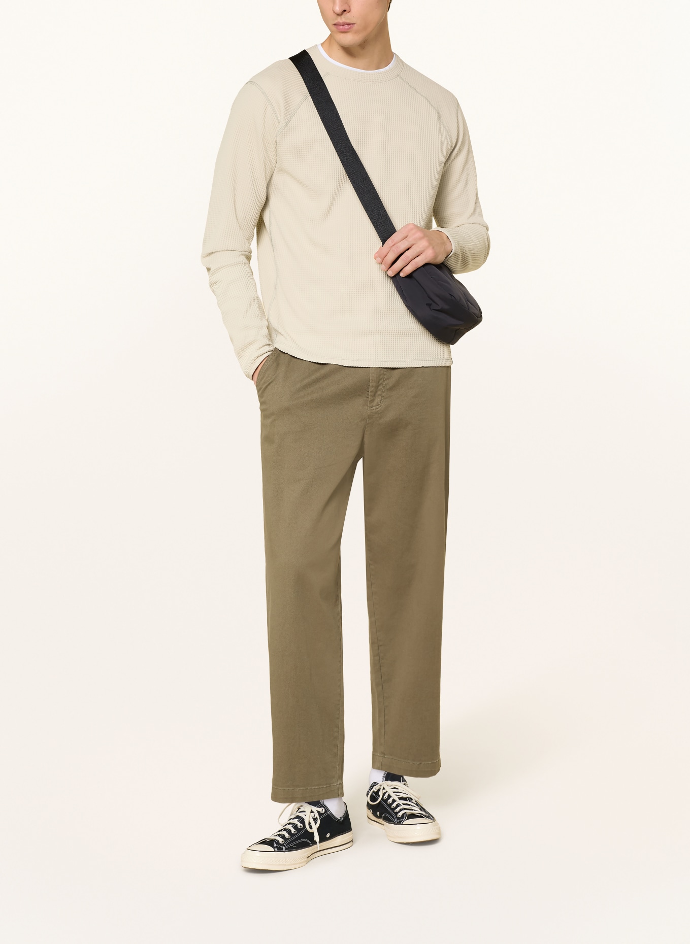 odlo Koszulka z długim rękawem CUBIC: BEŻOWY