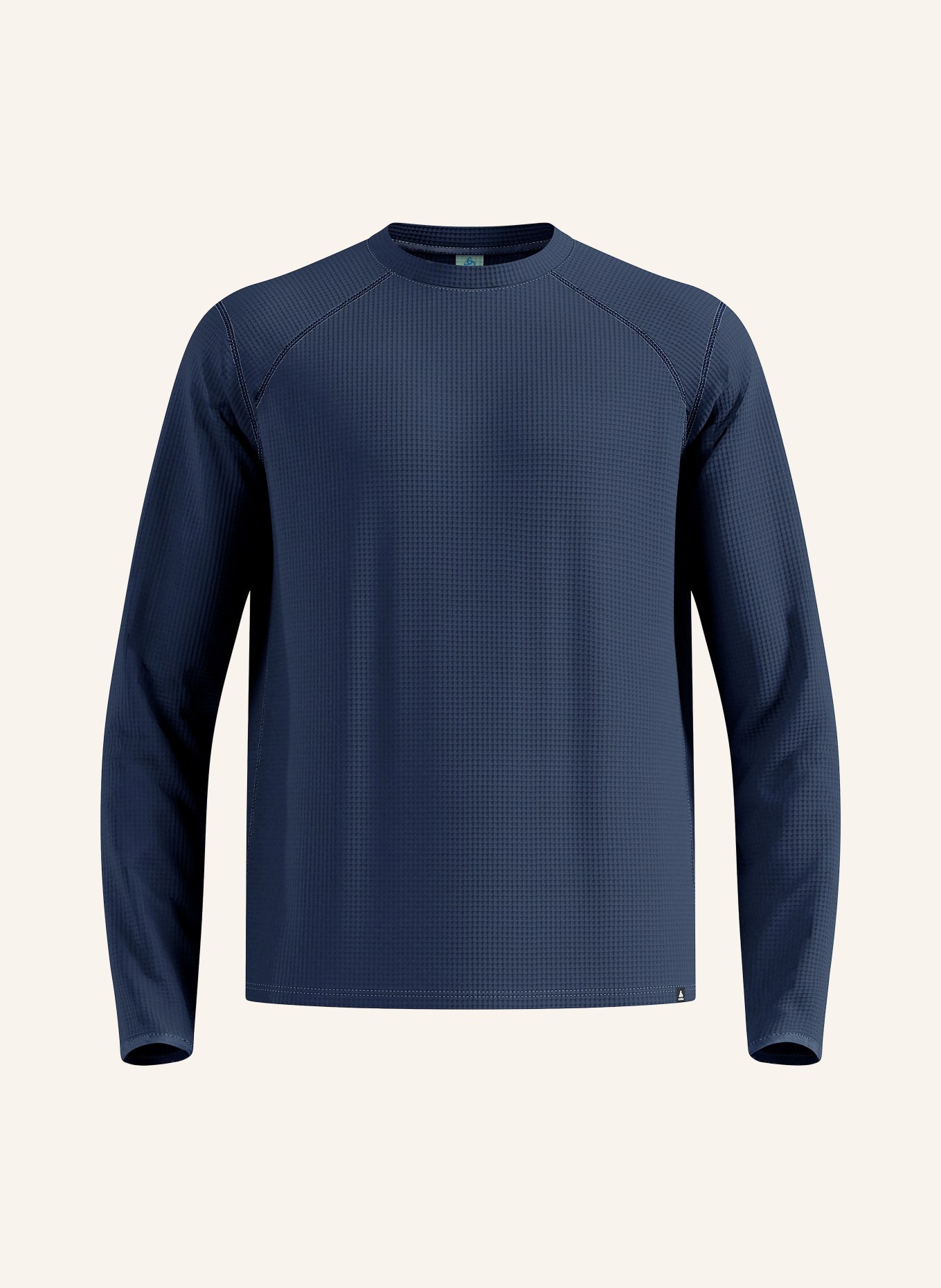 odlo CUBIC long sleeve shirt: DARK BLUE