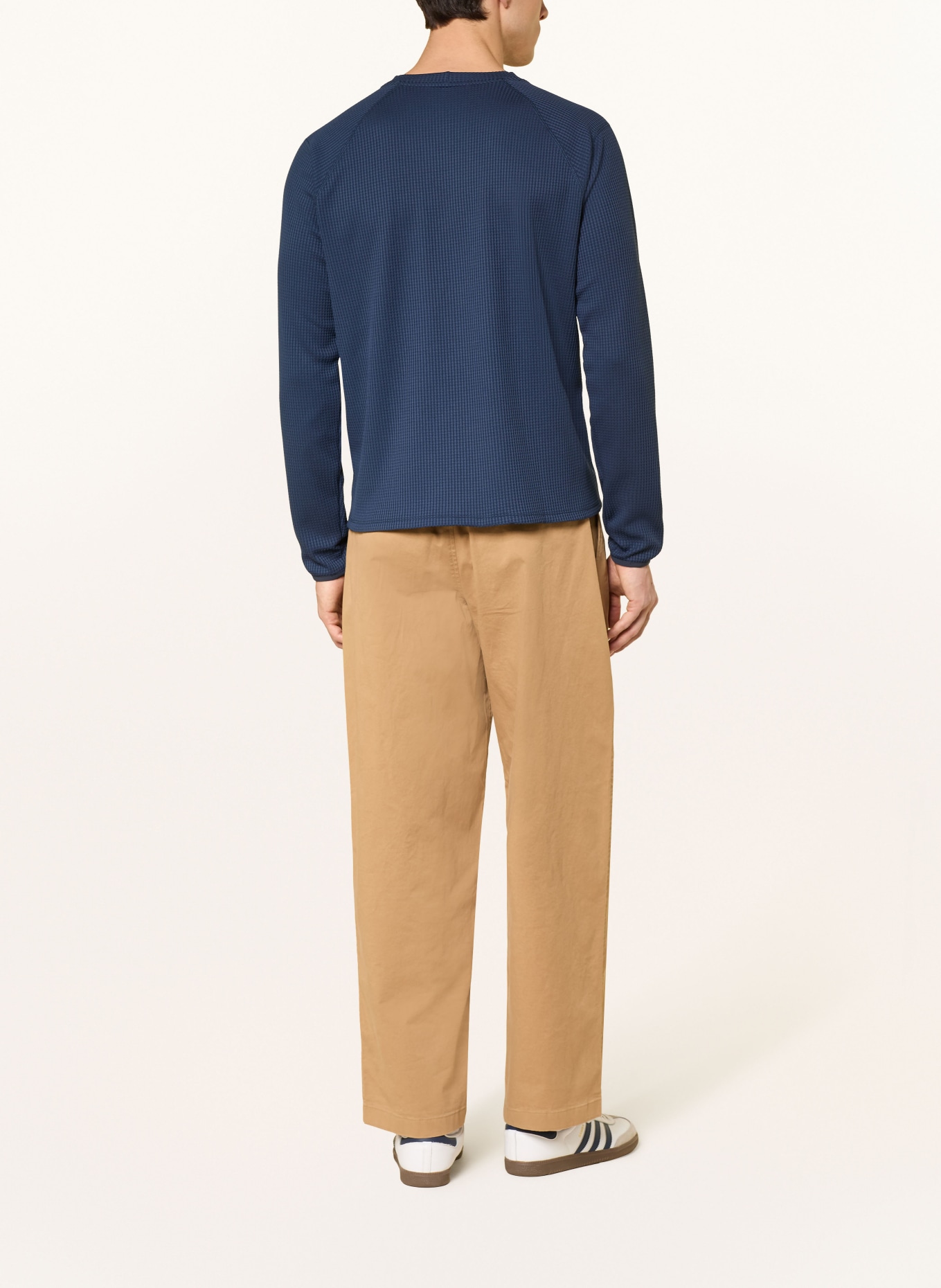 odlo CUBIC long sleeve shirt: DARK BLUE