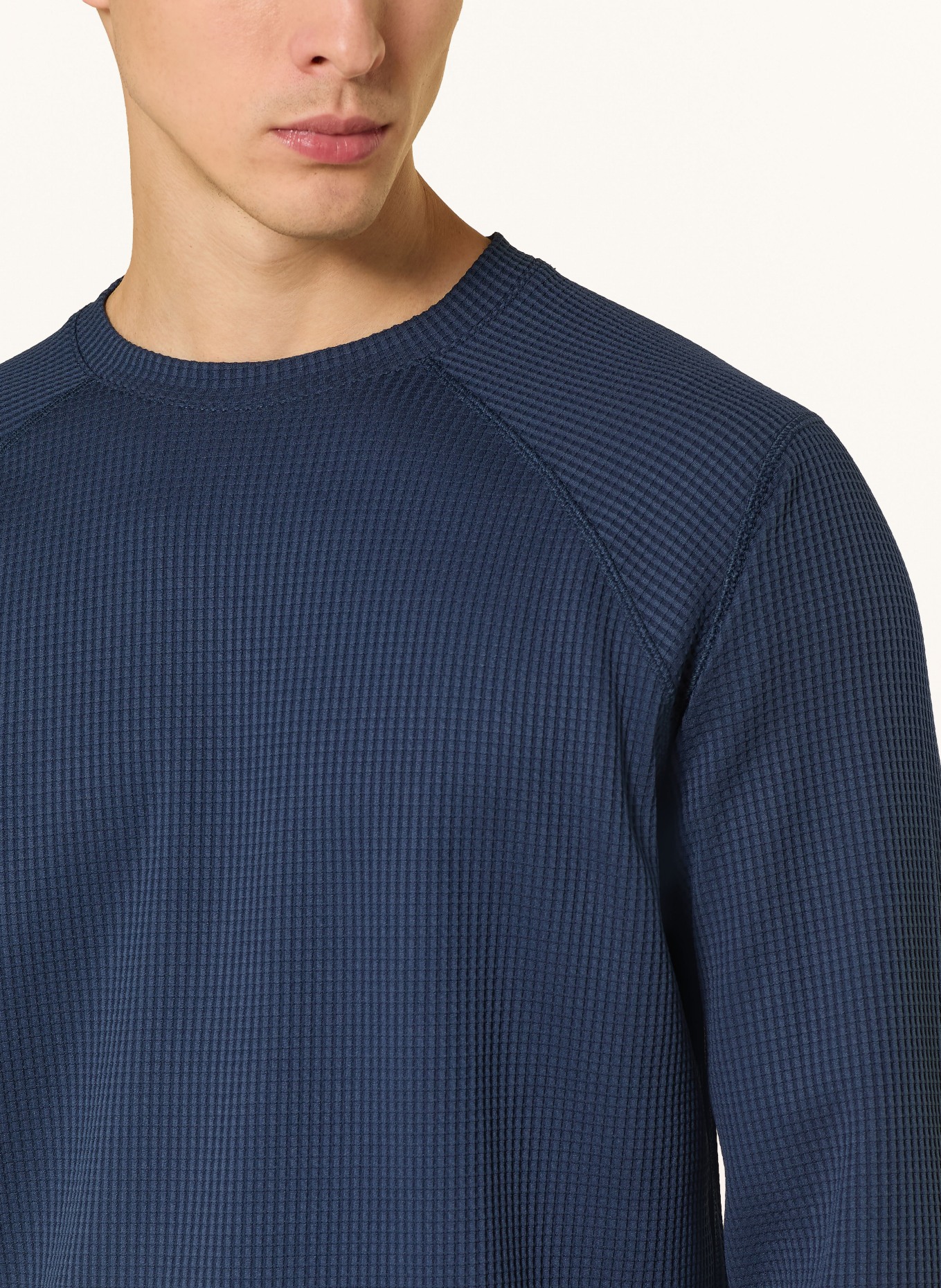 odlo CUBIC long sleeve shirt: DARK BLUE