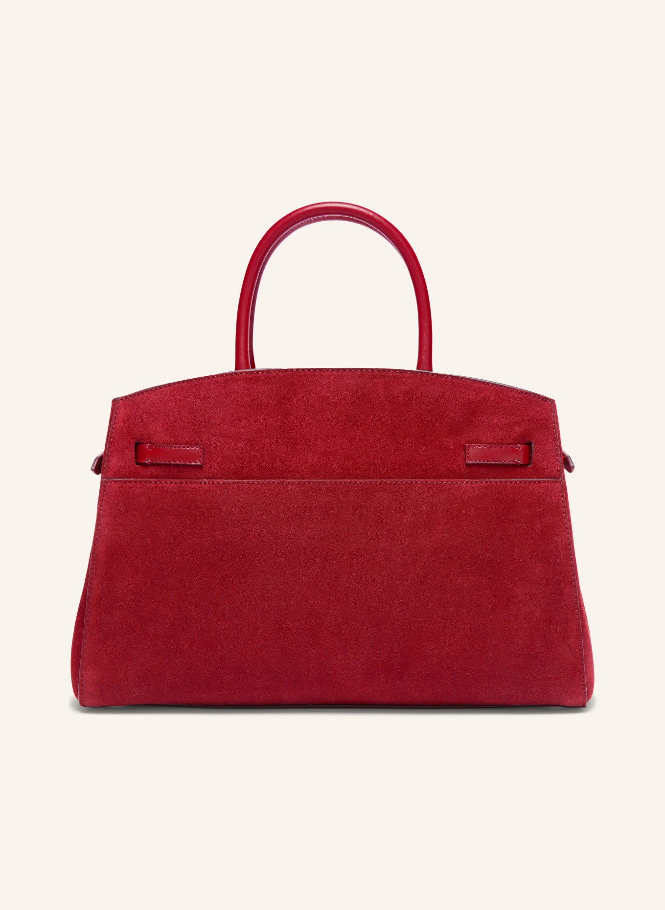 DEMELLIER Torebka THE HUDSON: CZERWONY / ZŁOTY