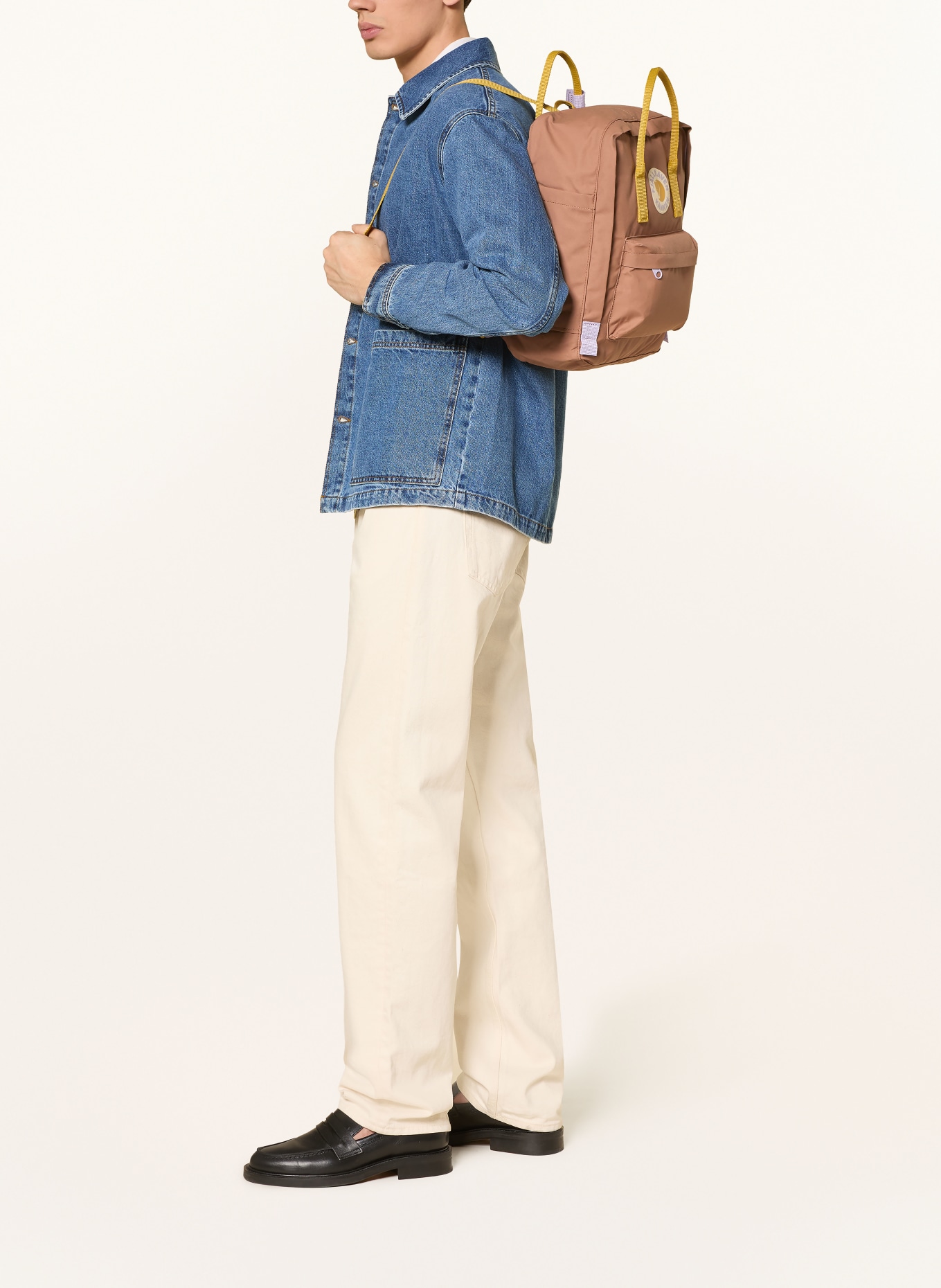 FJÄLLRÄVEN Rucksack KÅNKEN KONCEPT: HELLBRAUN / DUNKELGELB