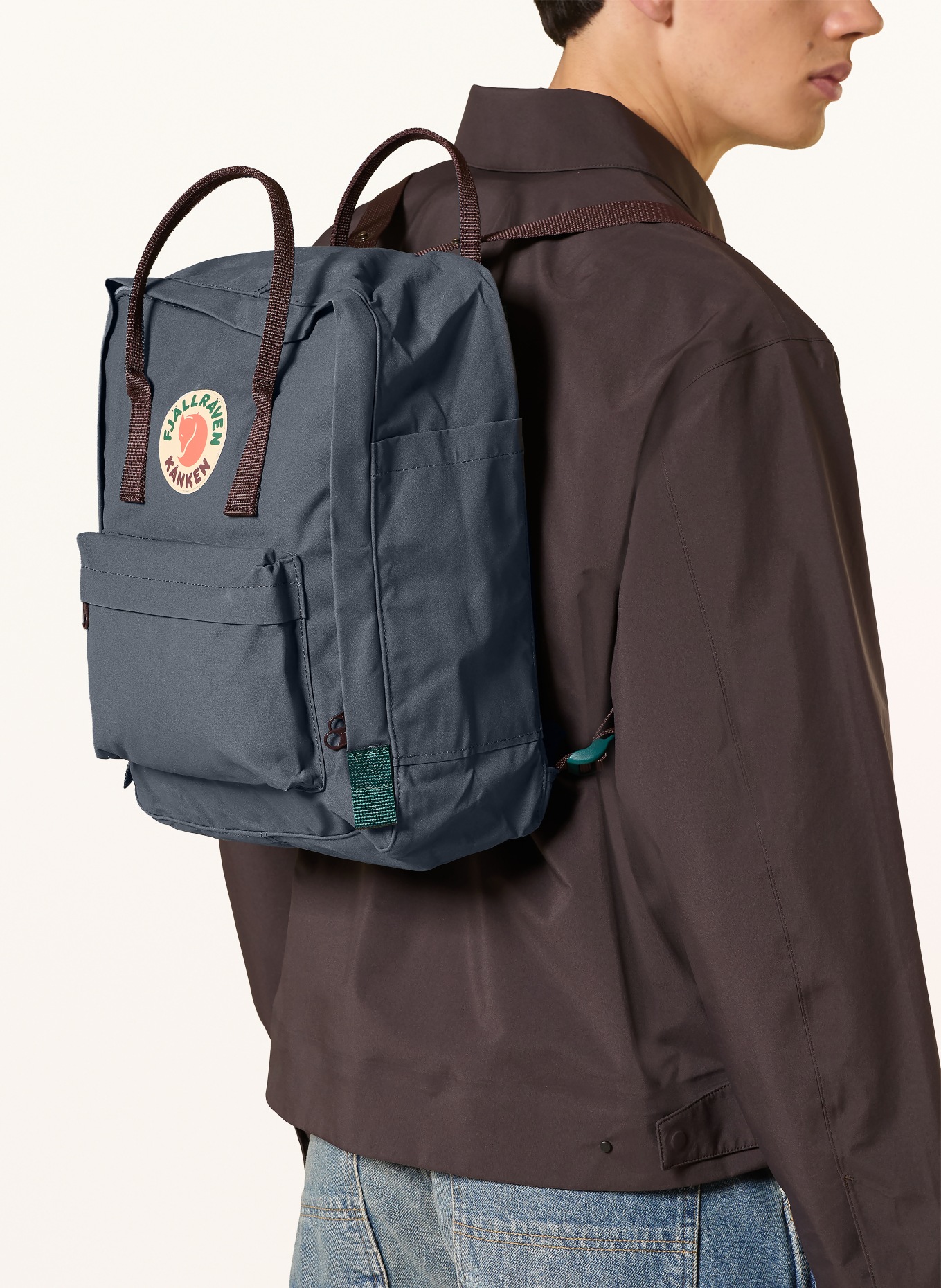 FJÄLLRÄVEN Rugzak KÅNKEN KONCEPT: DONKERGRIJS / DONKERPAARS