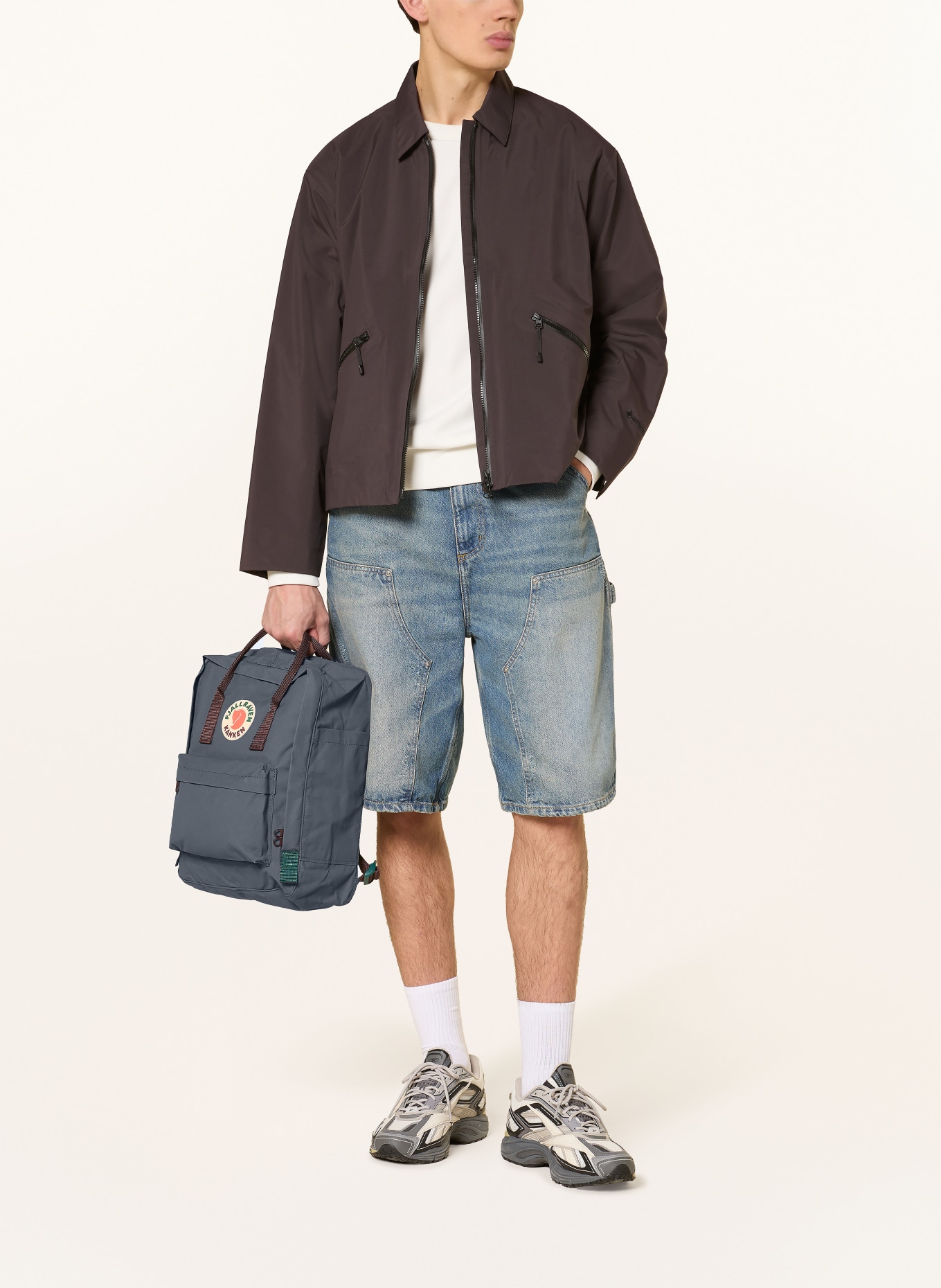 FJÄLLRÄVEN Rugzak KÅNKEN KONCEPT: DONKERGRIJS / DONKERPAARS