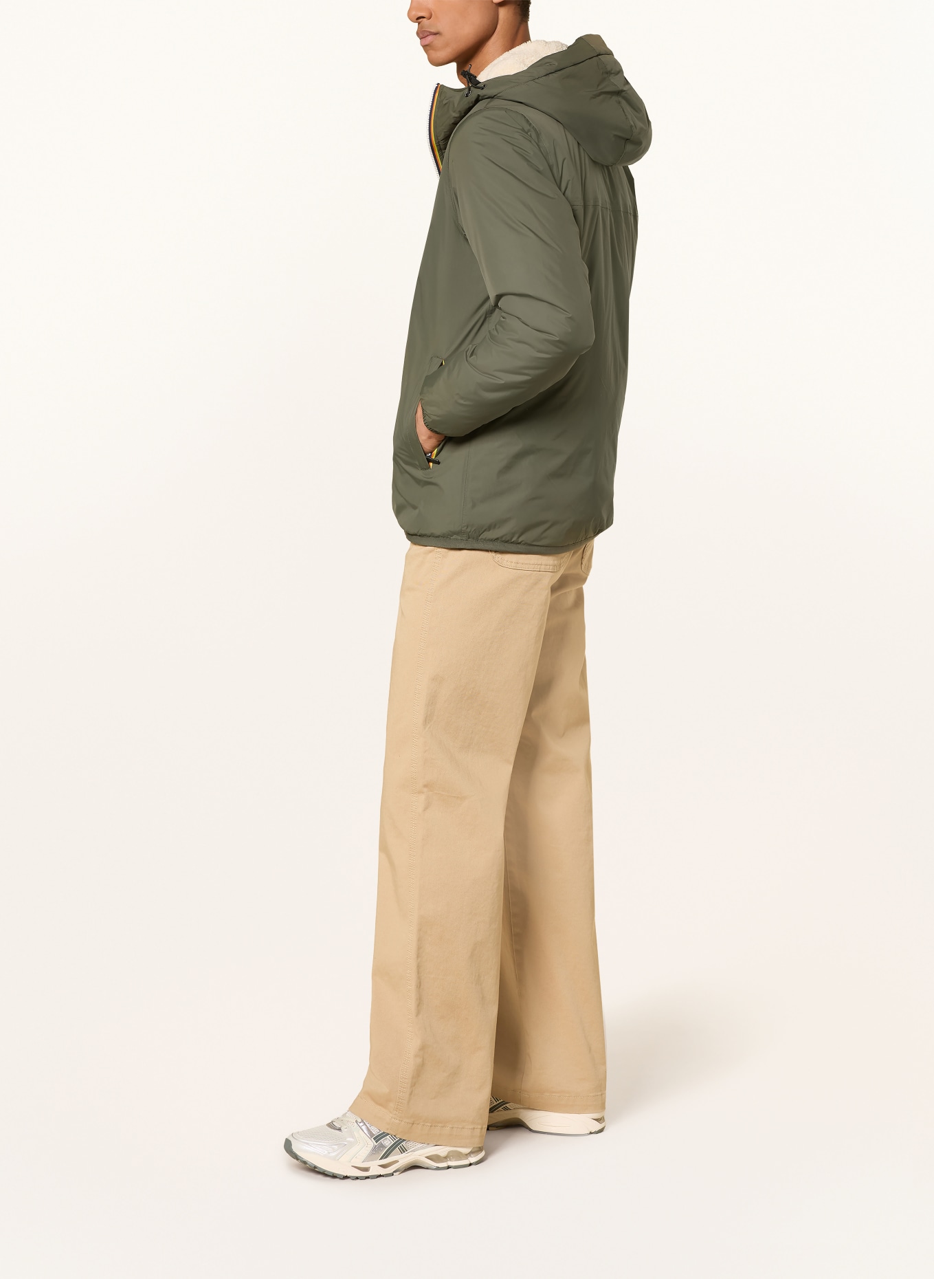 K-WAY Jas LE VRAI 4.0 CLAUDE ORSETTO: KAKI