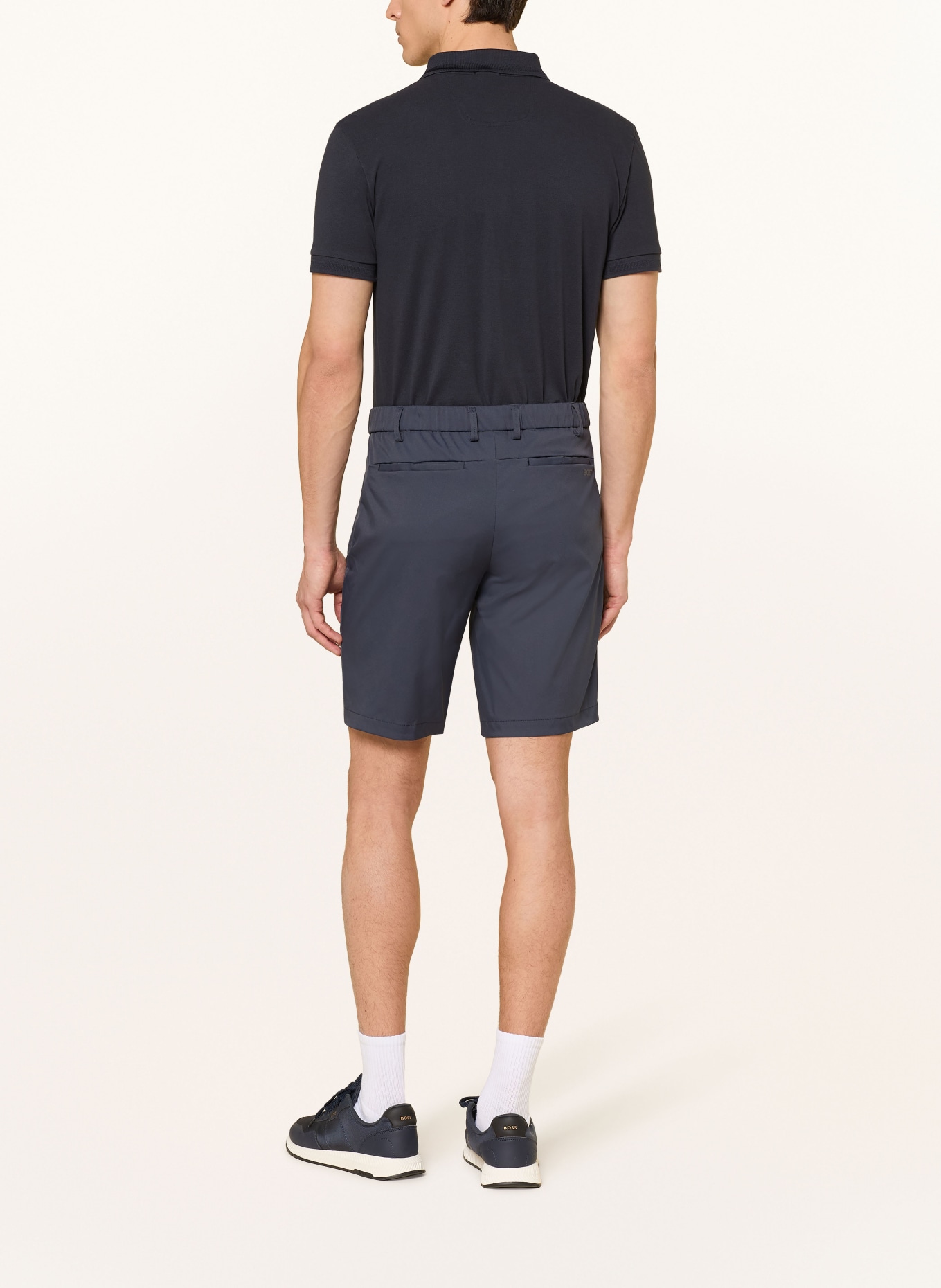 BOSS Golfshorts PHOENIX PRO: DONKERBLAUW