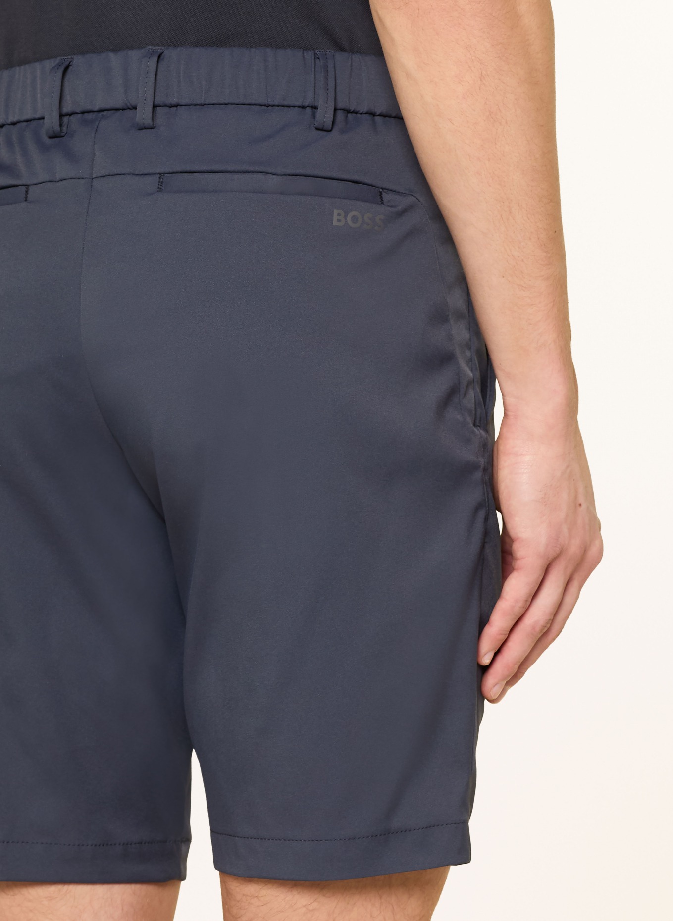 BOSS Golfshorts PHOENIX PRO: DONKERBLAUW