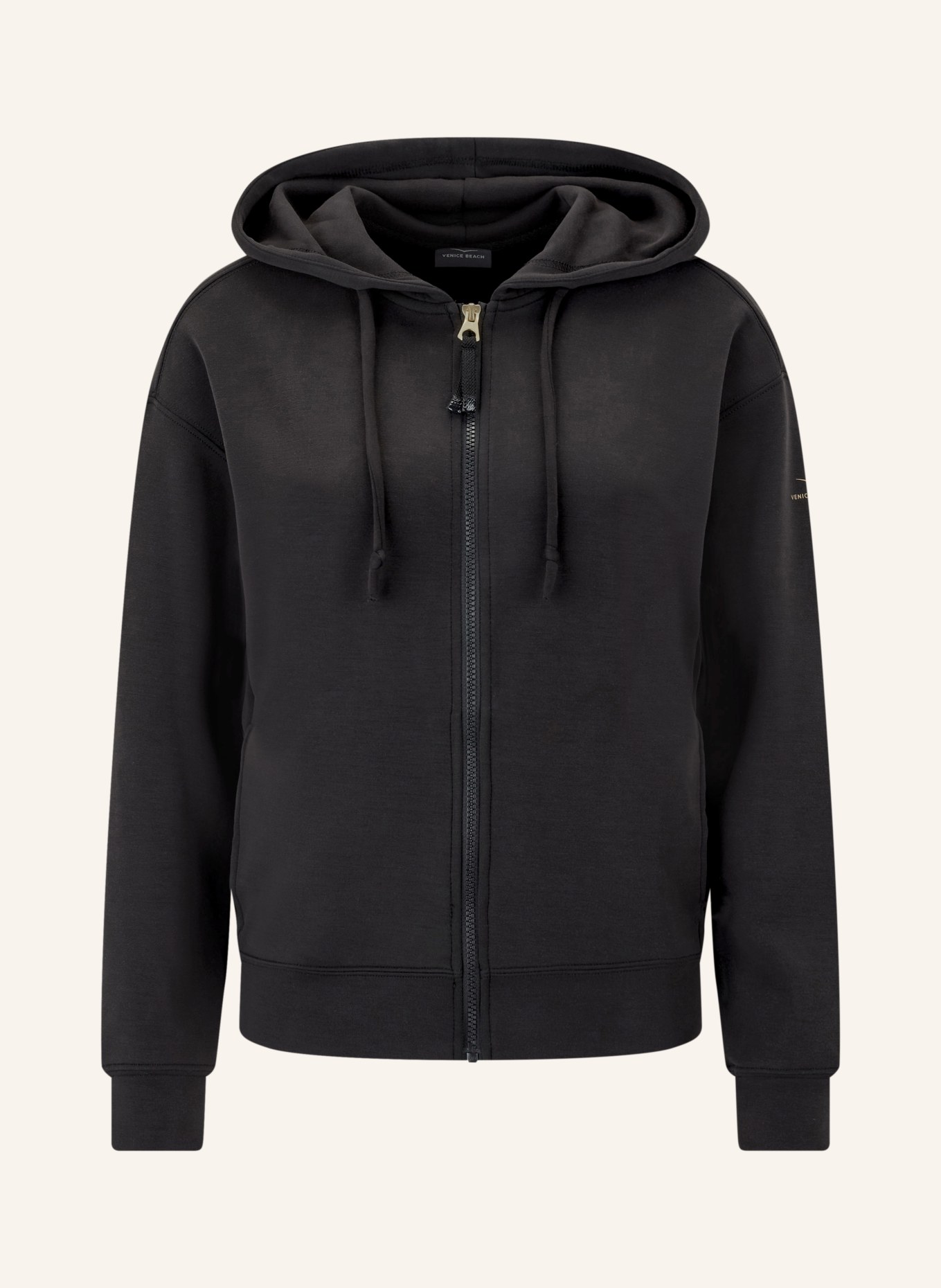 VENICE BEACH Sweatjacke CAYLEE: SCHWARZ