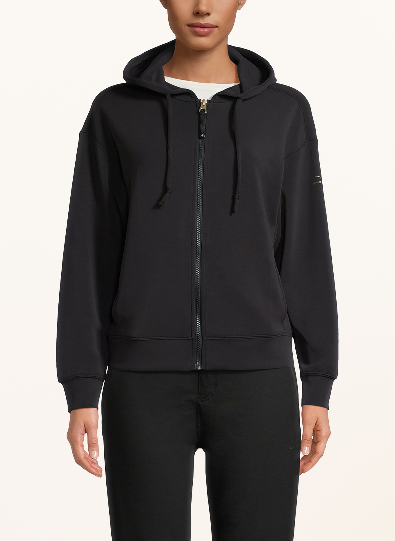 VENICE BEACH Sweatjacke CAYLEE: SCHWARZ