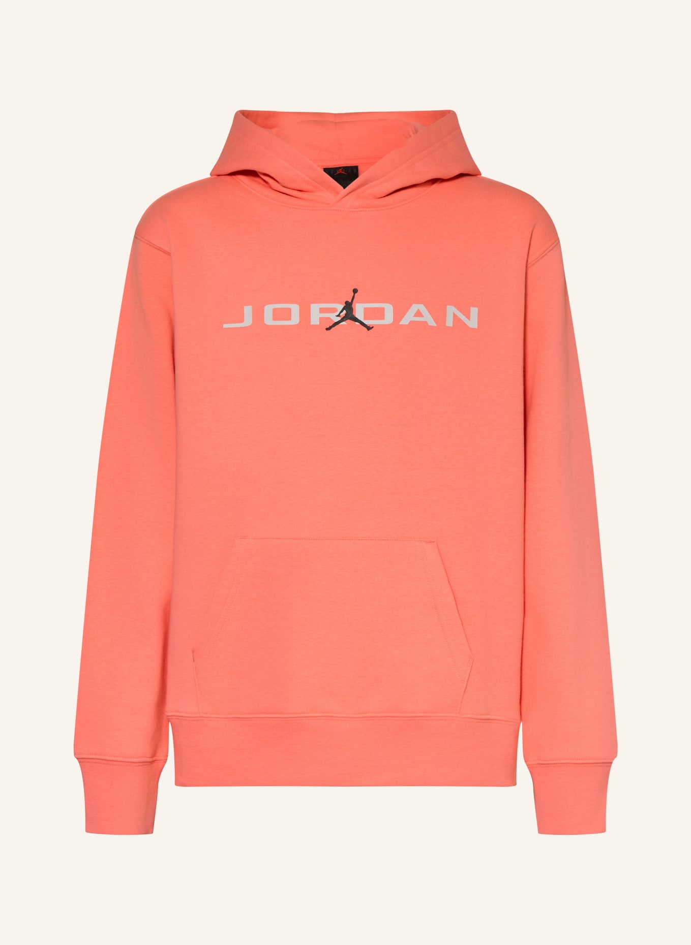 JORDAN Hoodie: LACHS / WEISS / SCHWARZ