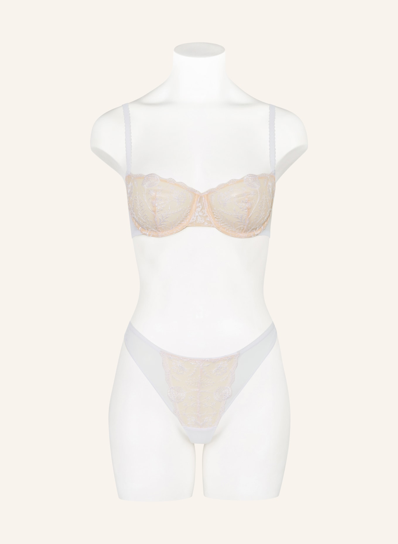 Passionata Podprsenka s kosticemi CHLOE: BÍLÁ