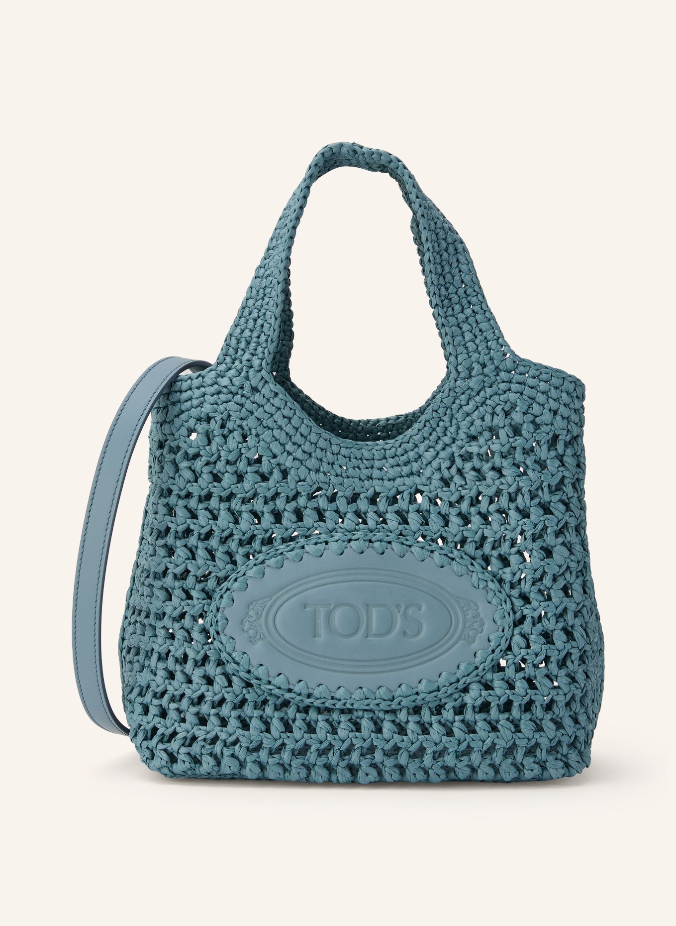 TOD'S Schoudertas MINI: LICHTBLAUW