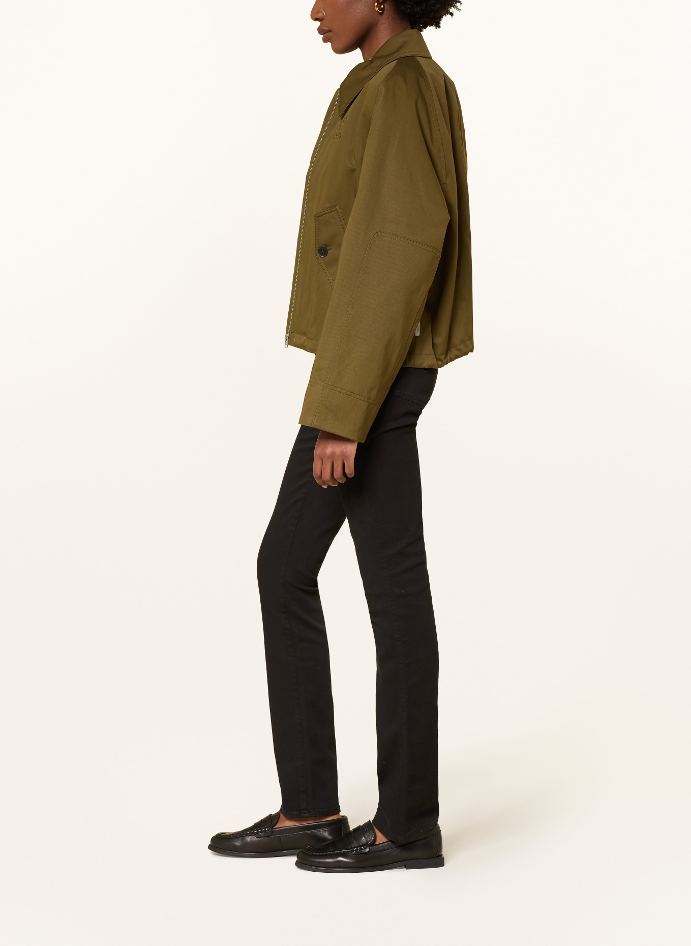 7 for all mankind Rechte jeans KIMMIE STRAIGHT: ZWART