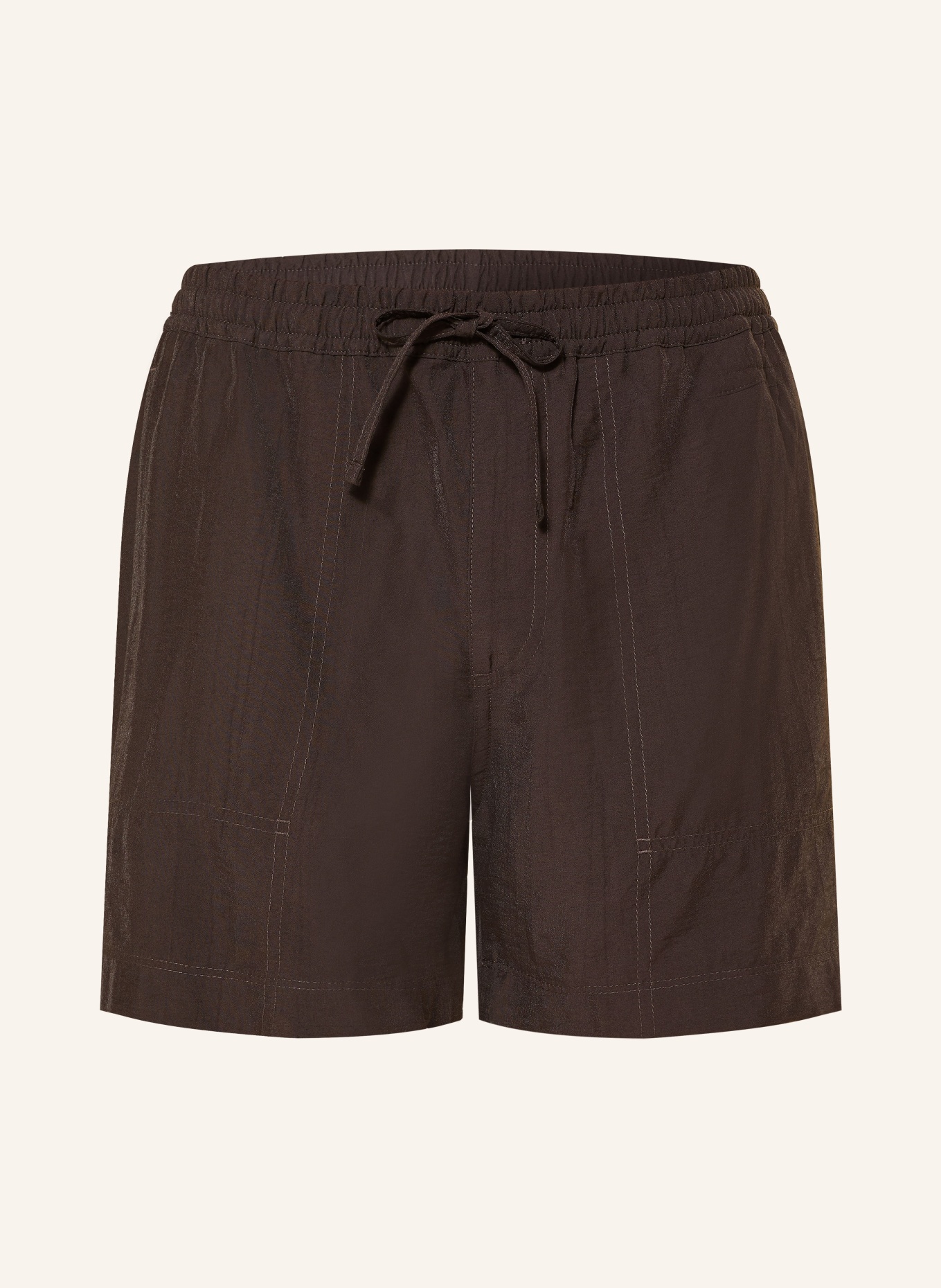 NN.07 RYDER shorts: DARK BROWN