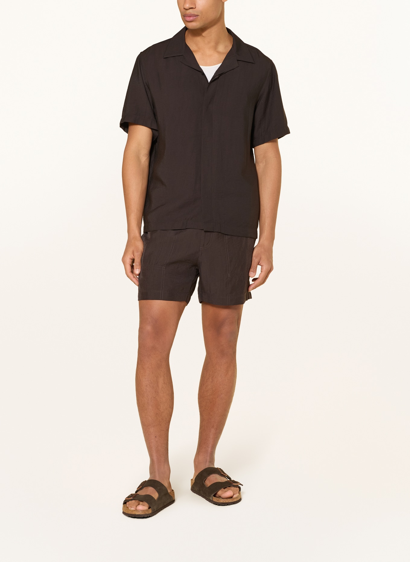 NN.07 Resorthemd HANK Relaxed Fit: DUNKELBRAUN