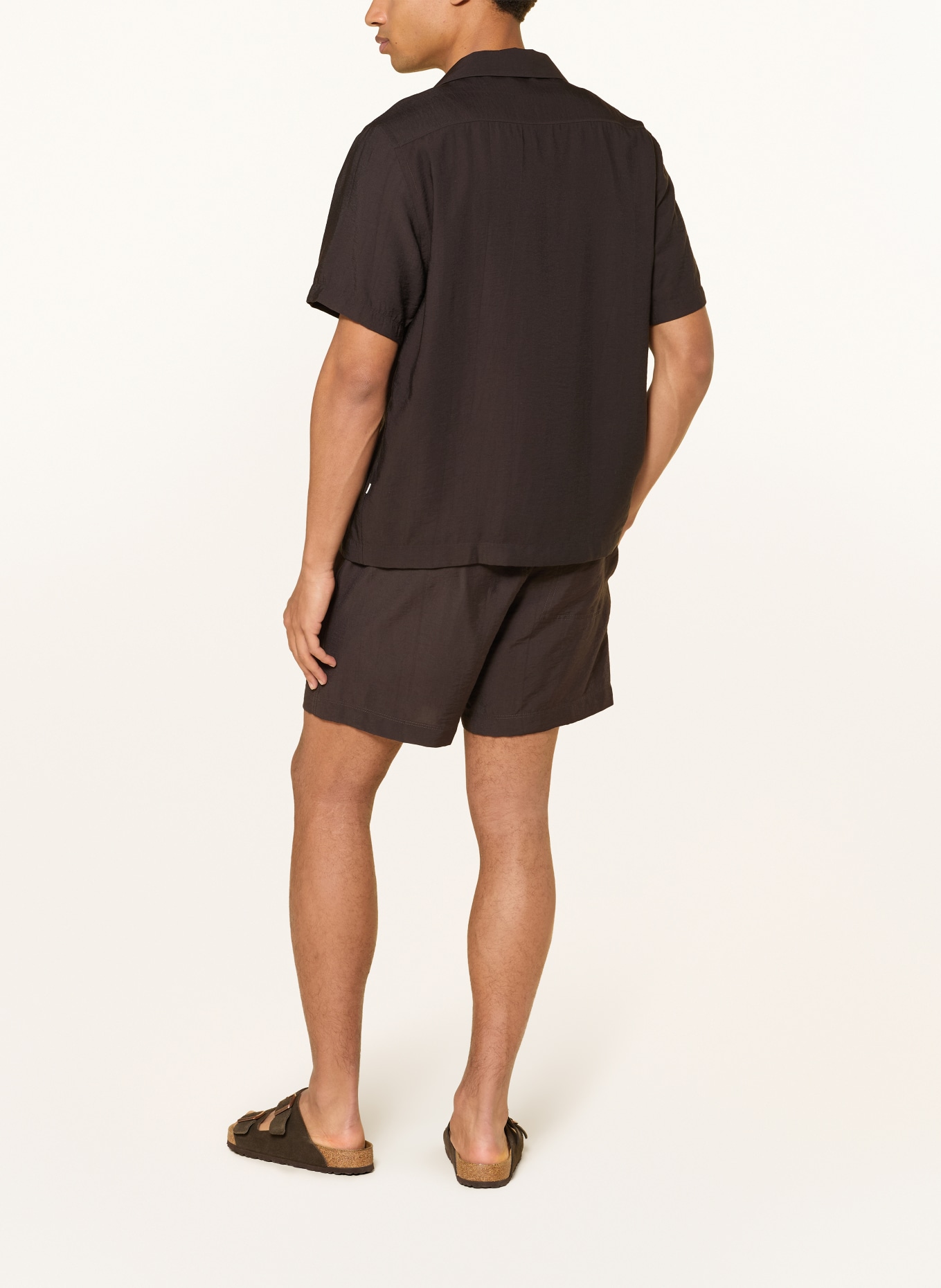 NN.07 Resorthemd HANK Relaxed Fit: DUNKELBRAUN
